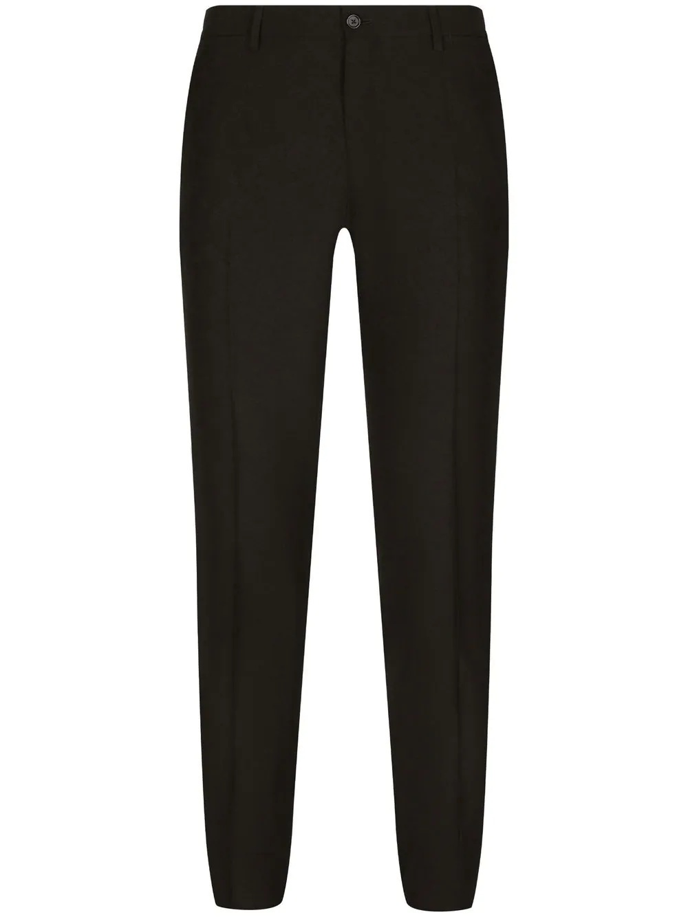 wool jacquard tailored trousers - 1