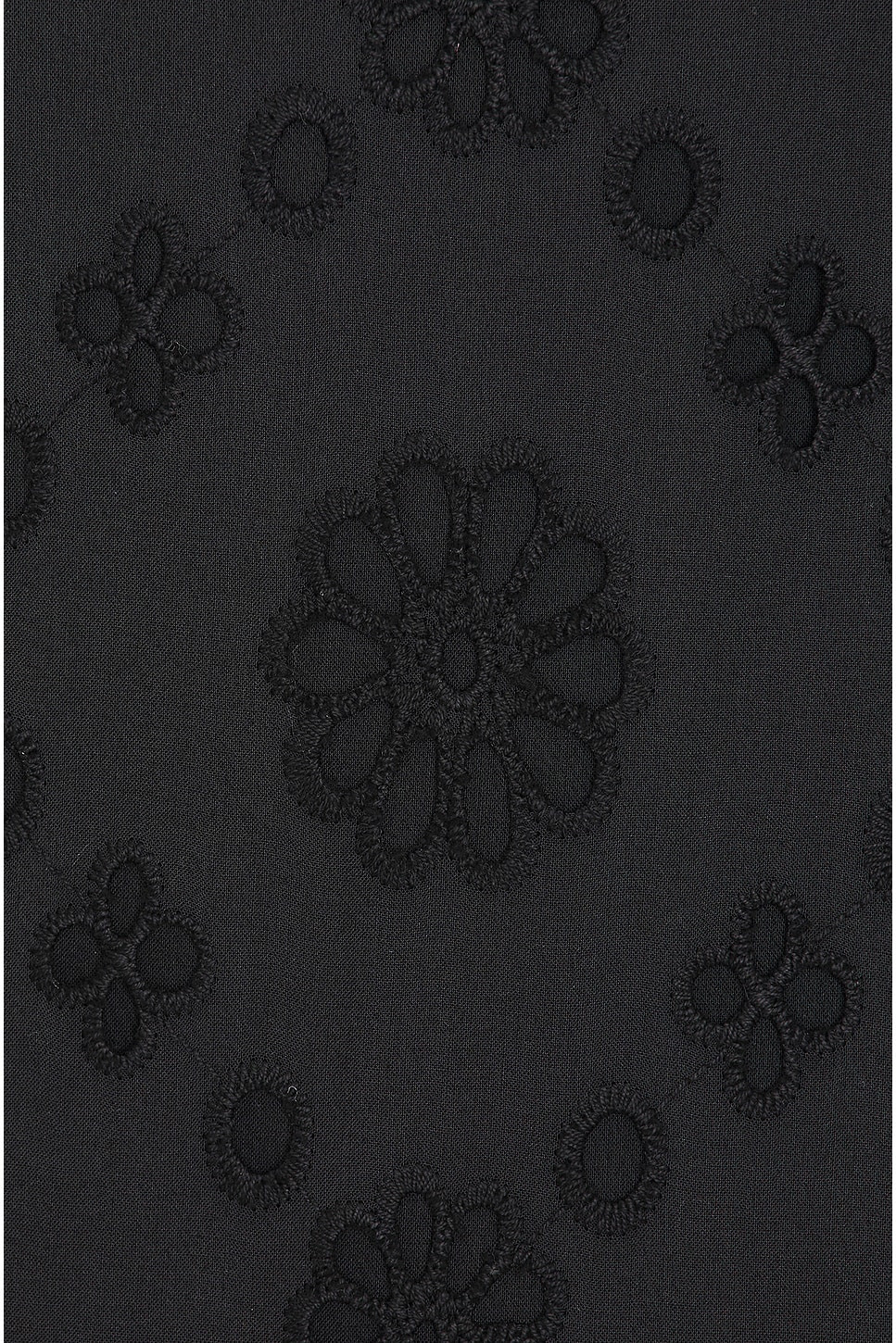 Eyelet Column Midi Skirt - 5
