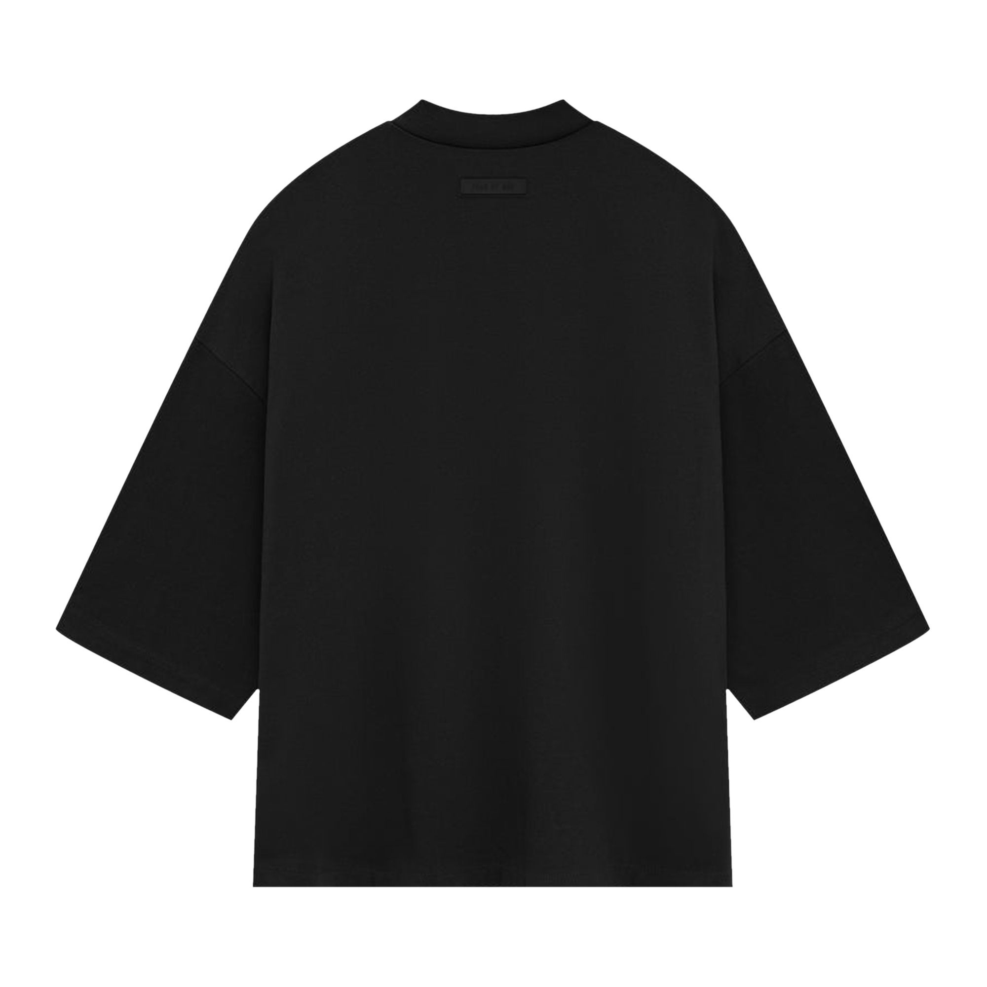Fear of God Essentials Heavy Jersey Football Tee 'Jet Black' - 2