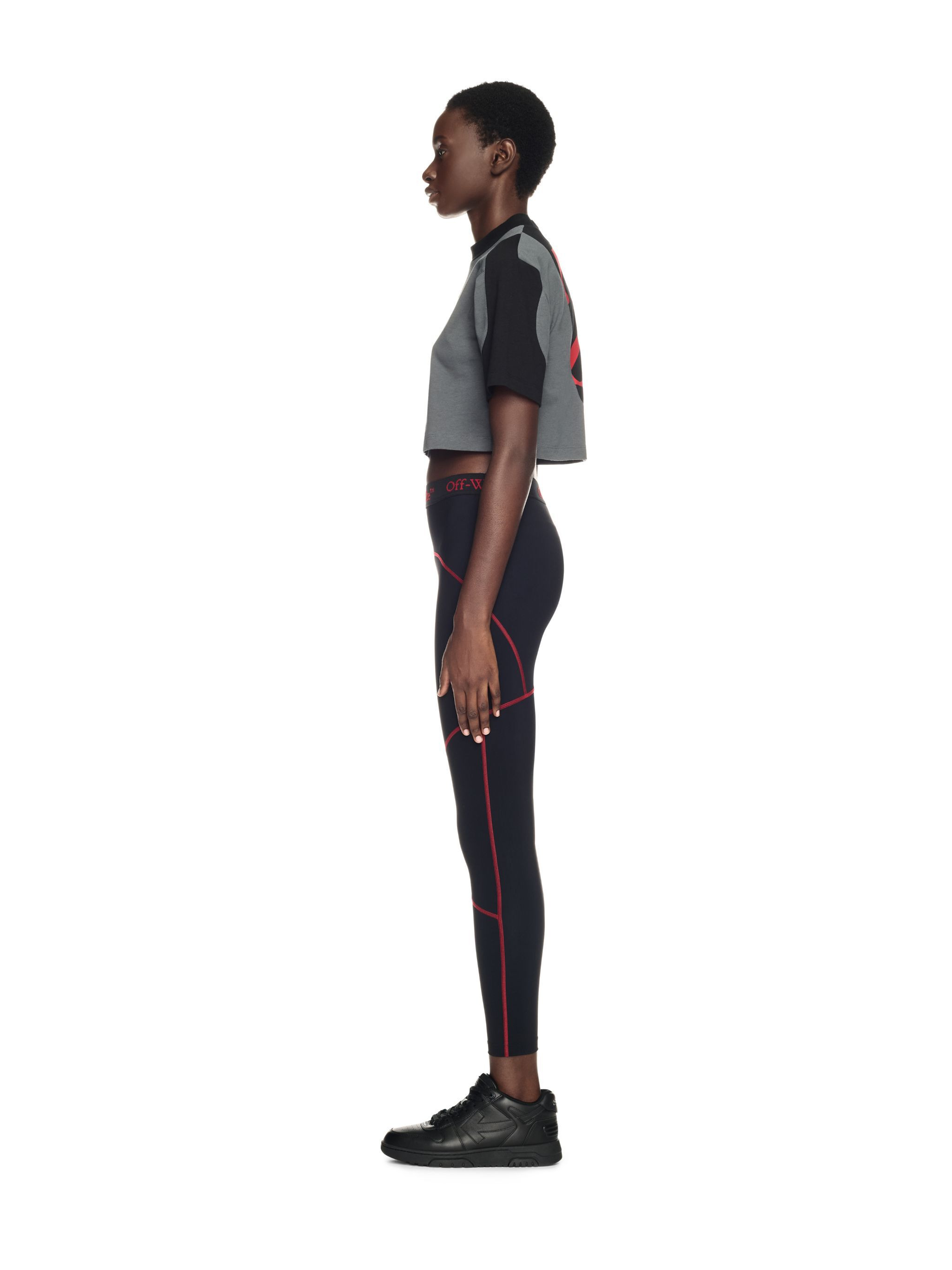 Black Cropped Golf T-shirt - 3