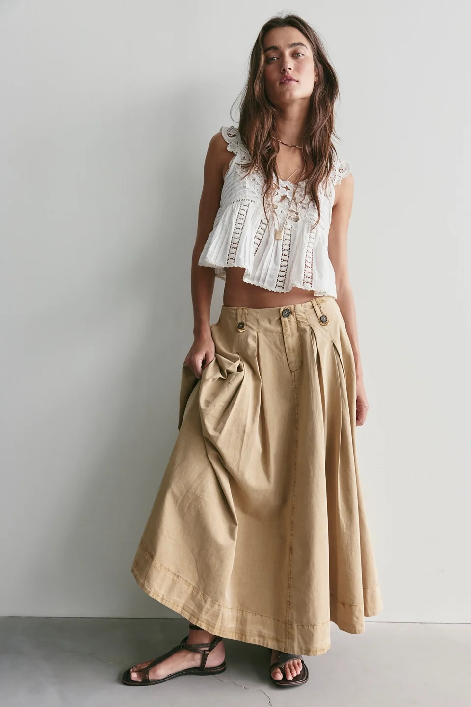 Sloane Circle Maxi Skirt - 1