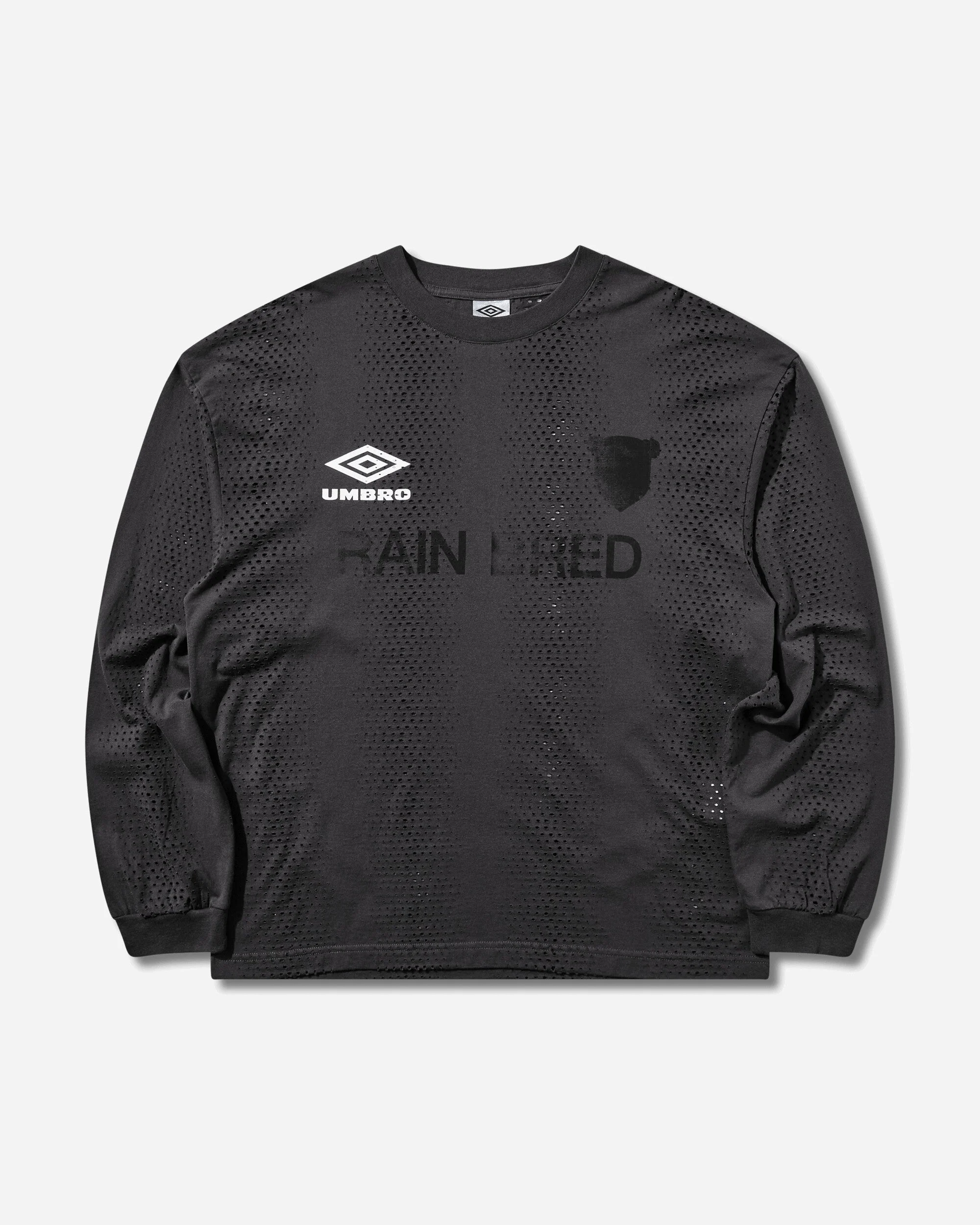 Rain Bred Longsleeve T-Shirt Washed Black - 1