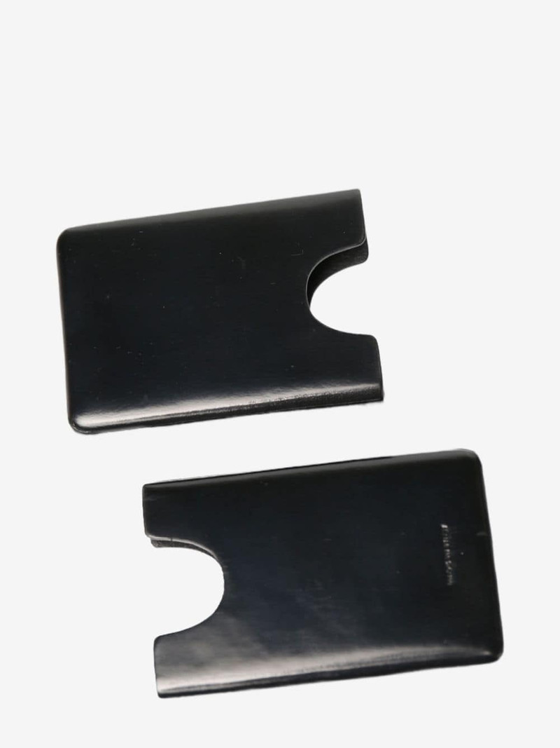 The Row leather card holder outlook