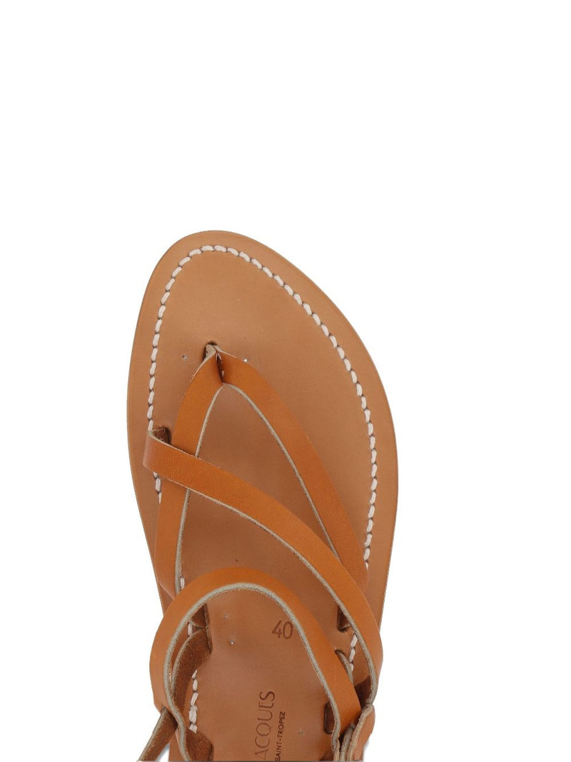Nemesis strappy leather flat sandals 4