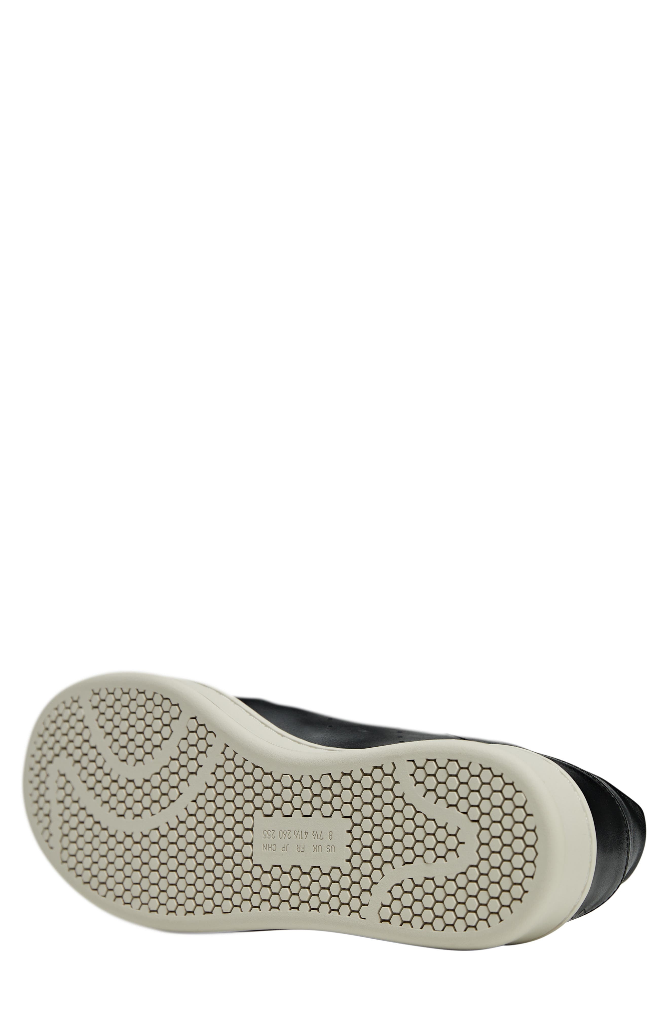Y-3 Gender Inclusive Stan Smith Sneaker in Black/Black/Talc at Nordstrom - 5