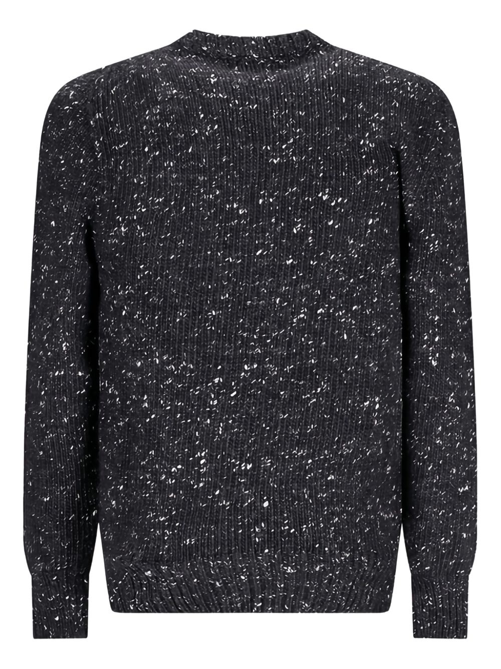speckled ribbed sweater - 2