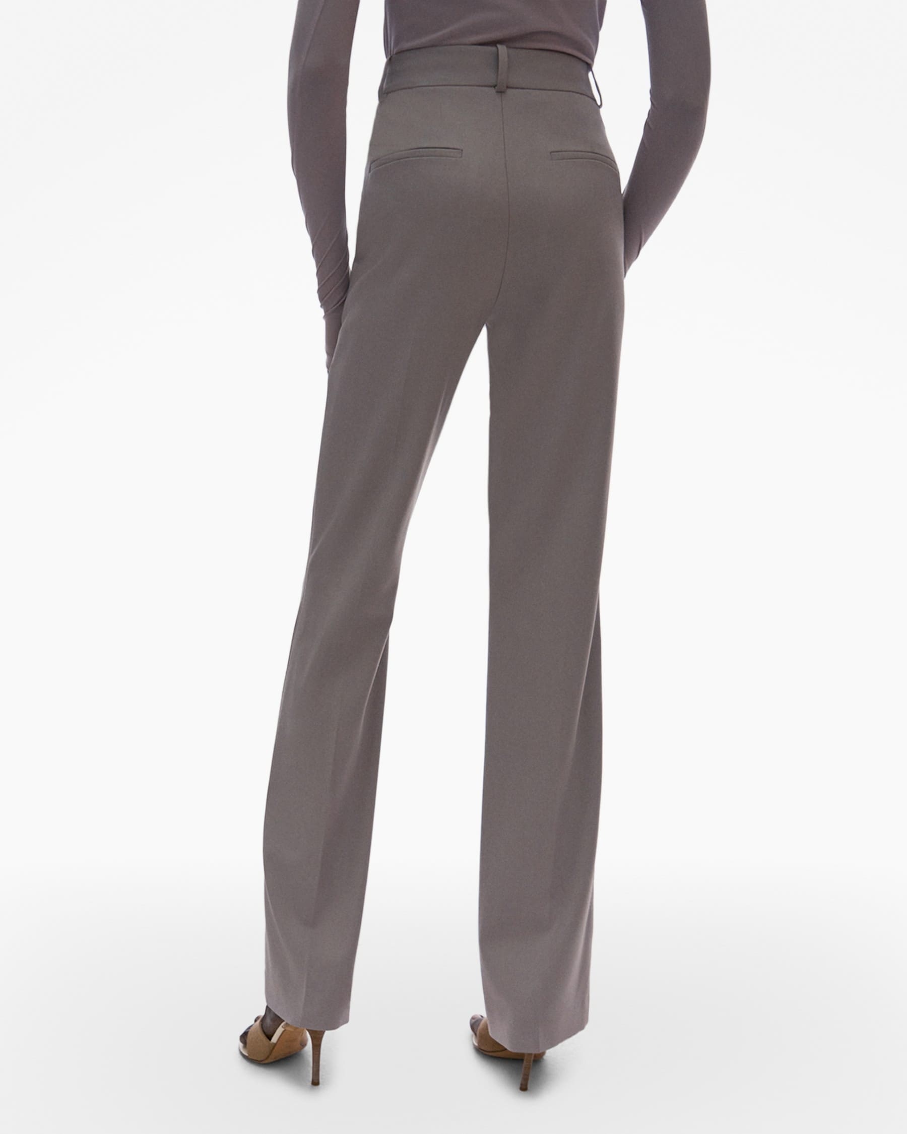 STRAIGHT SUIT PANT - 4