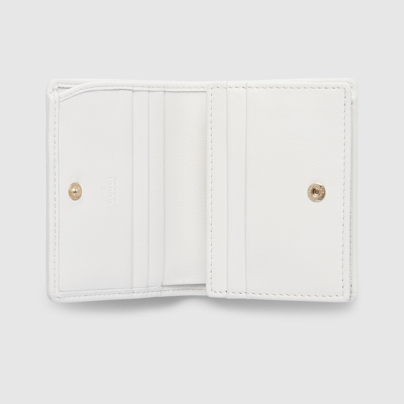 GUCCI GG Emblem mini wallet outlook