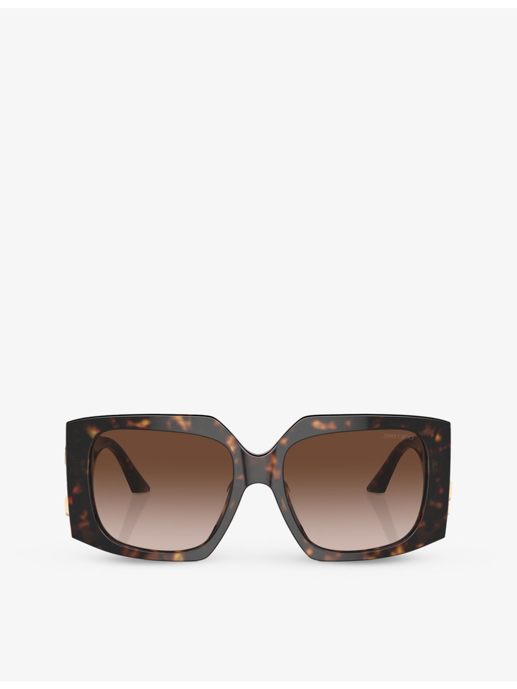 JC5006U square-frame tortoiseshell acetate sunglasses - 1