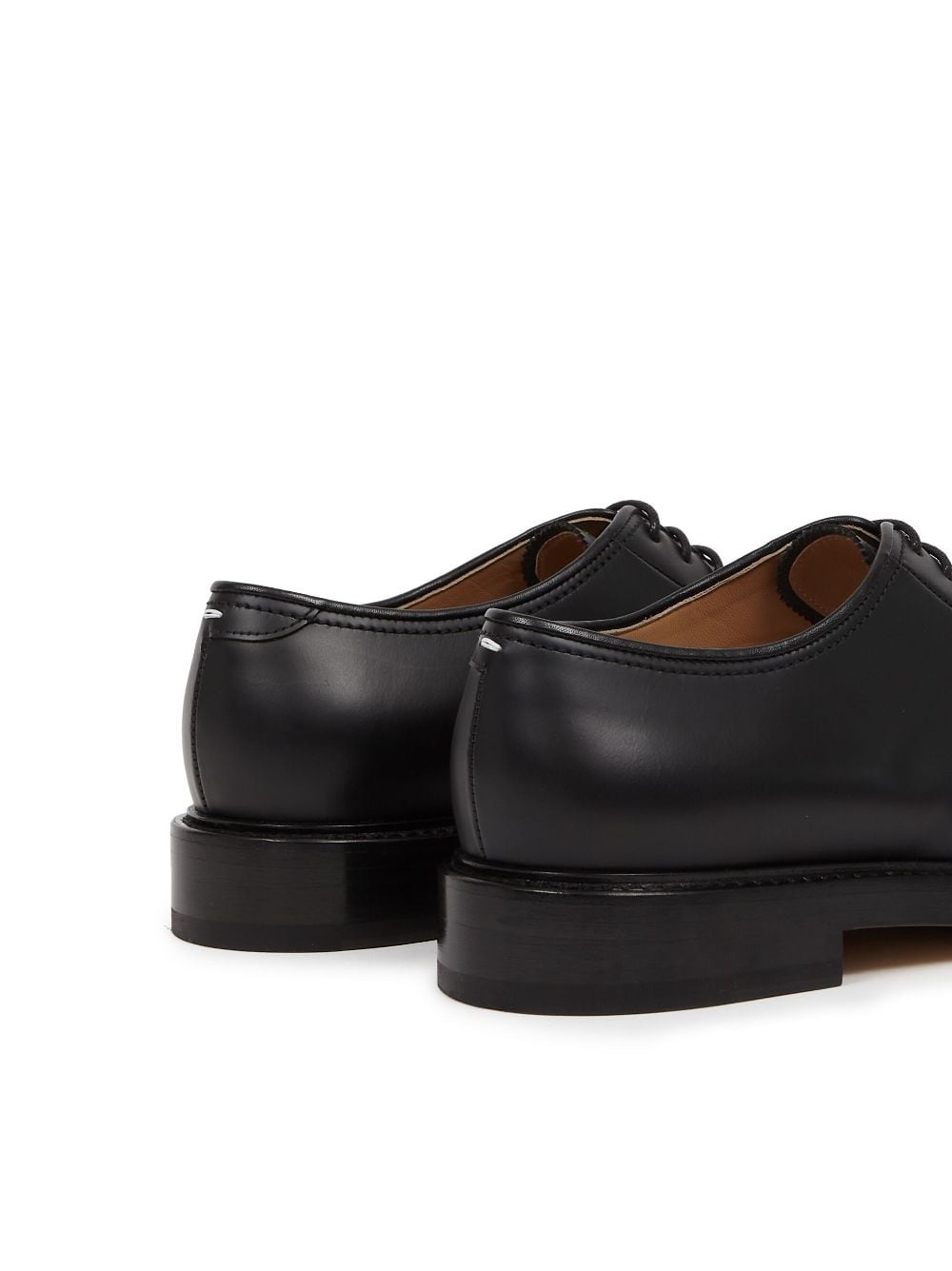 Tabi leather lace-up shoes - 4