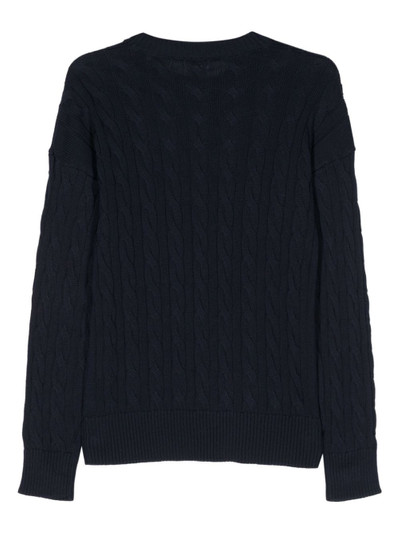 Aspesi cable-knit jumper outlook