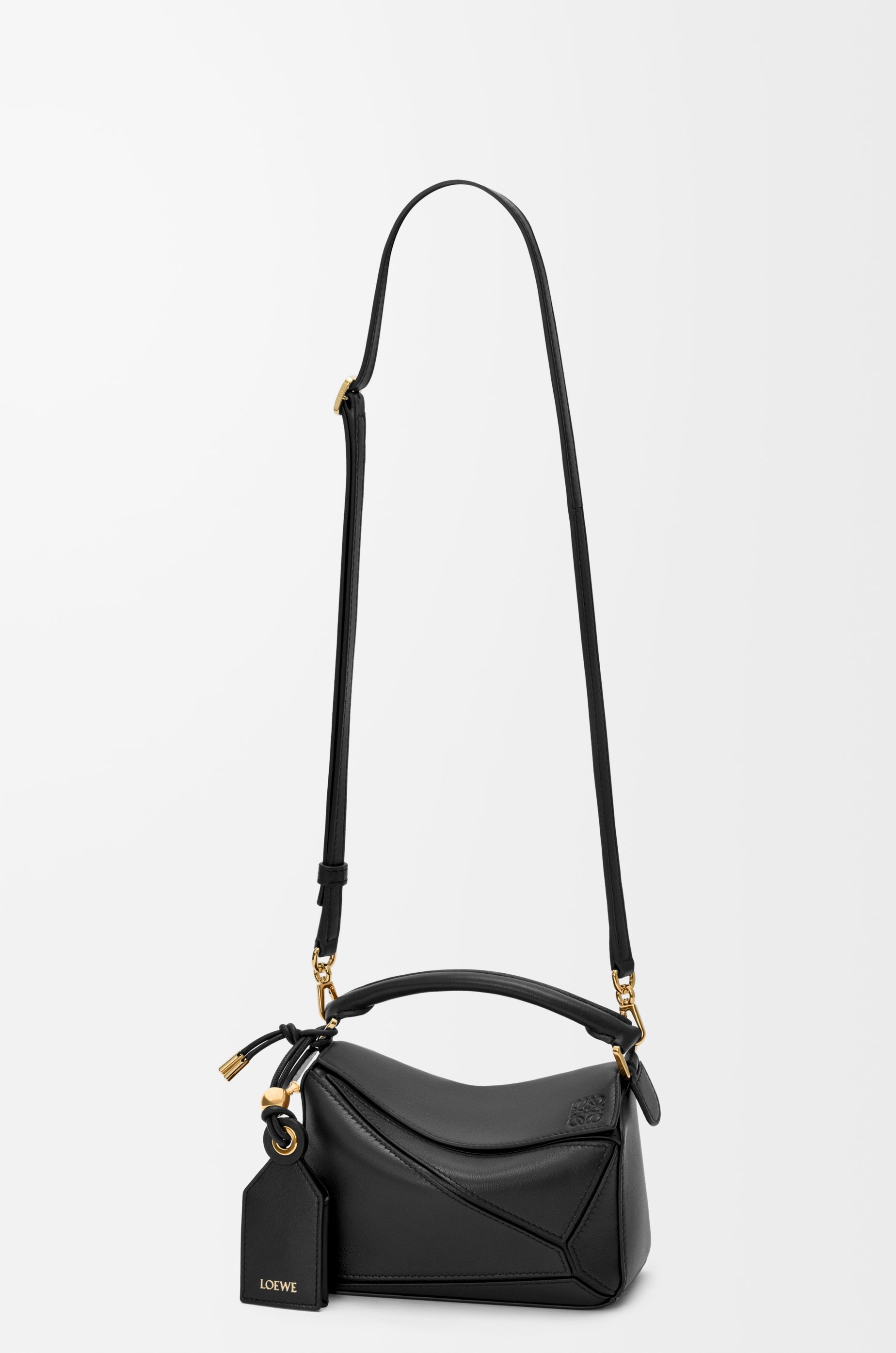 Mini Featherlight Puzzle bag in nappa lambskin - 8