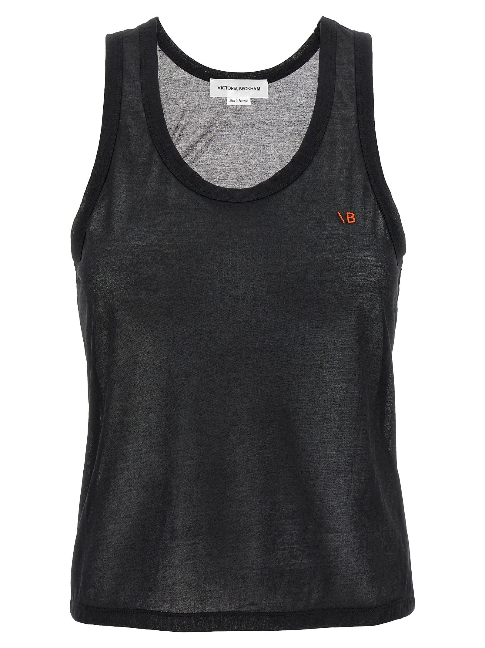 Victoria Beckham Women Logo Embroidery Tank Top - 1