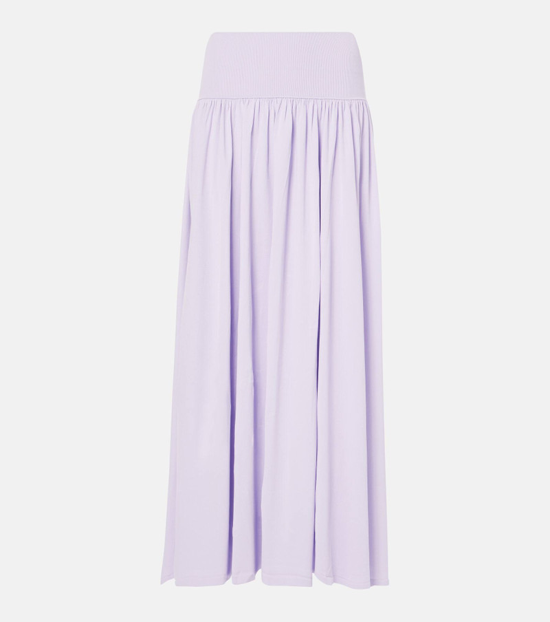 High-waisted maxi skirt - 1