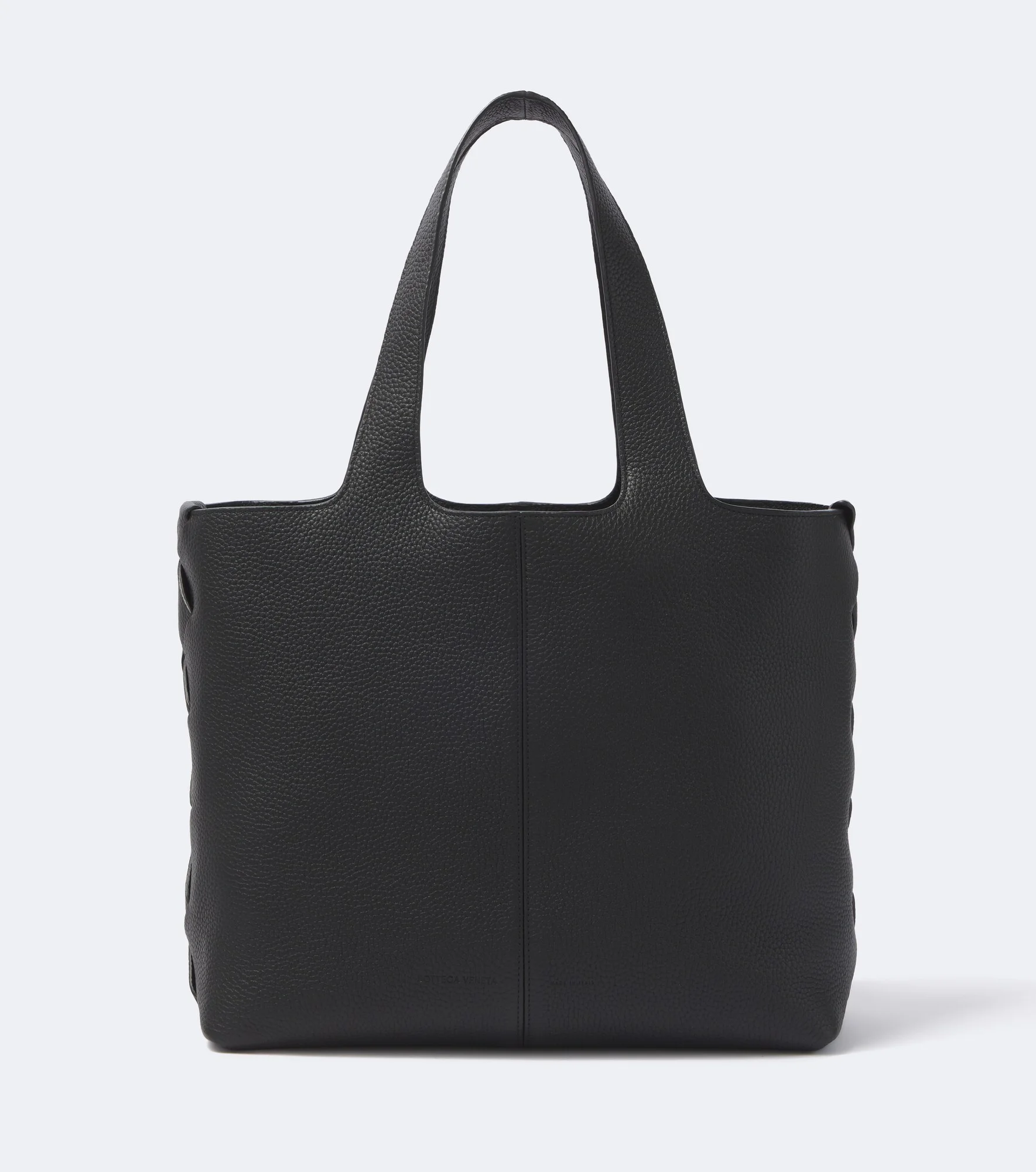 Intreccio leather tote bag - 1