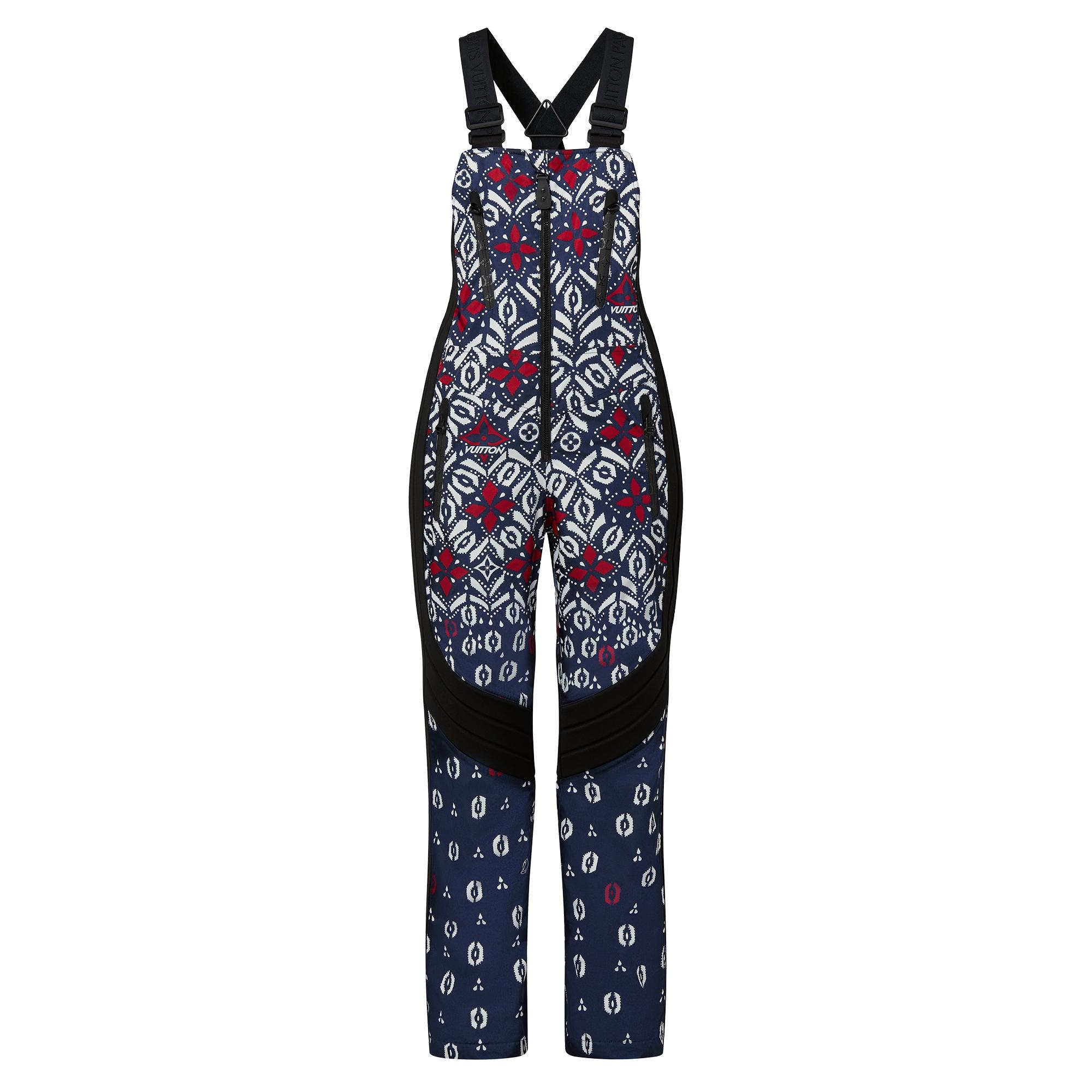 LV Snowflake Ski Bib - 1