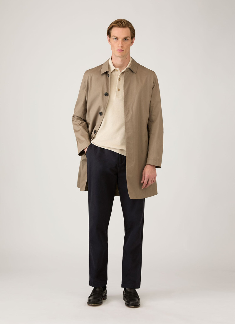 Sunspel Long Sleeve Cellulock Polo Shirt outlook