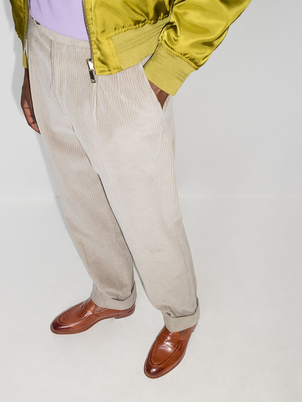 Lloyd almond toe loafers - 3