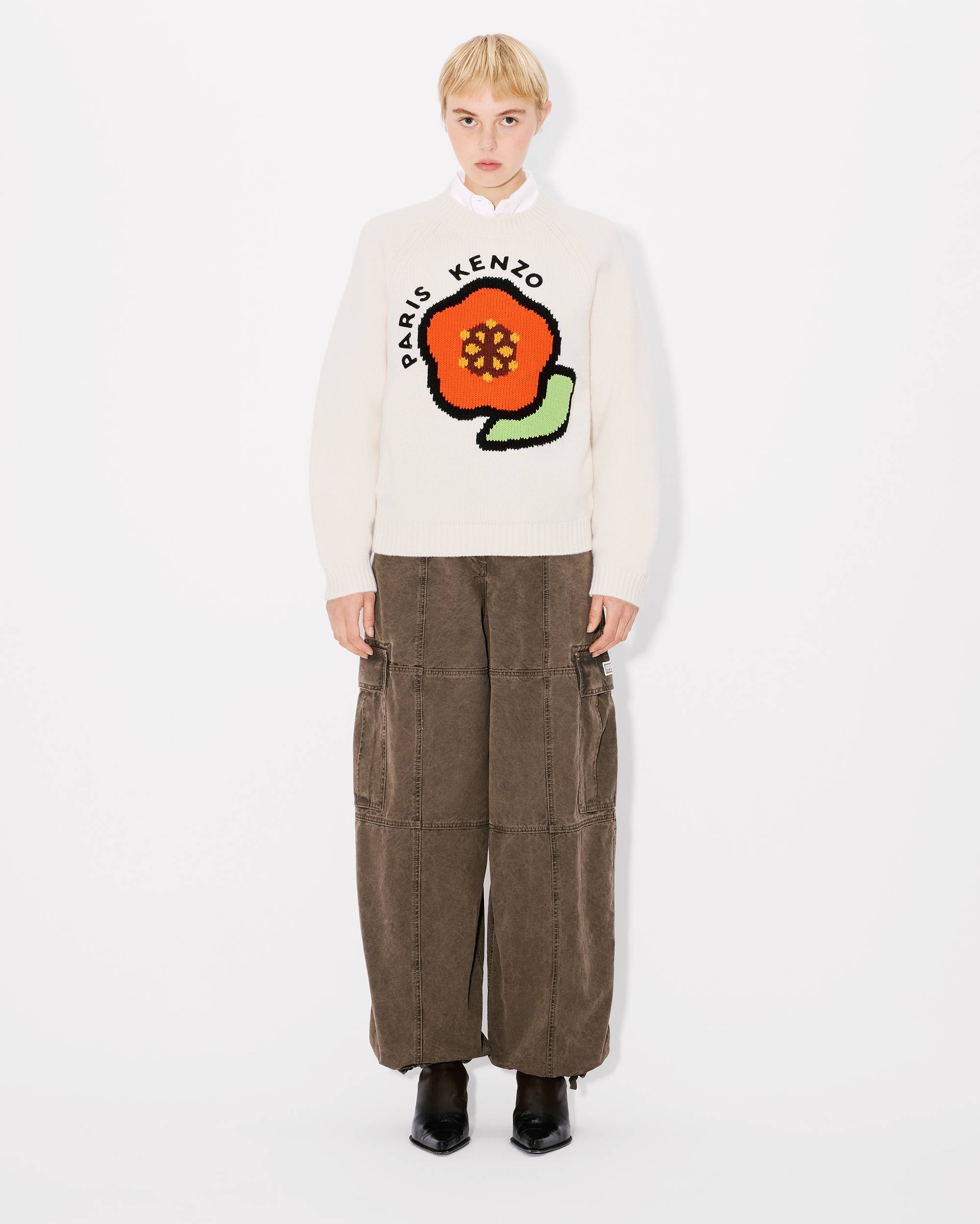 'KENZO Pop' jumper in wool and cotton - 5