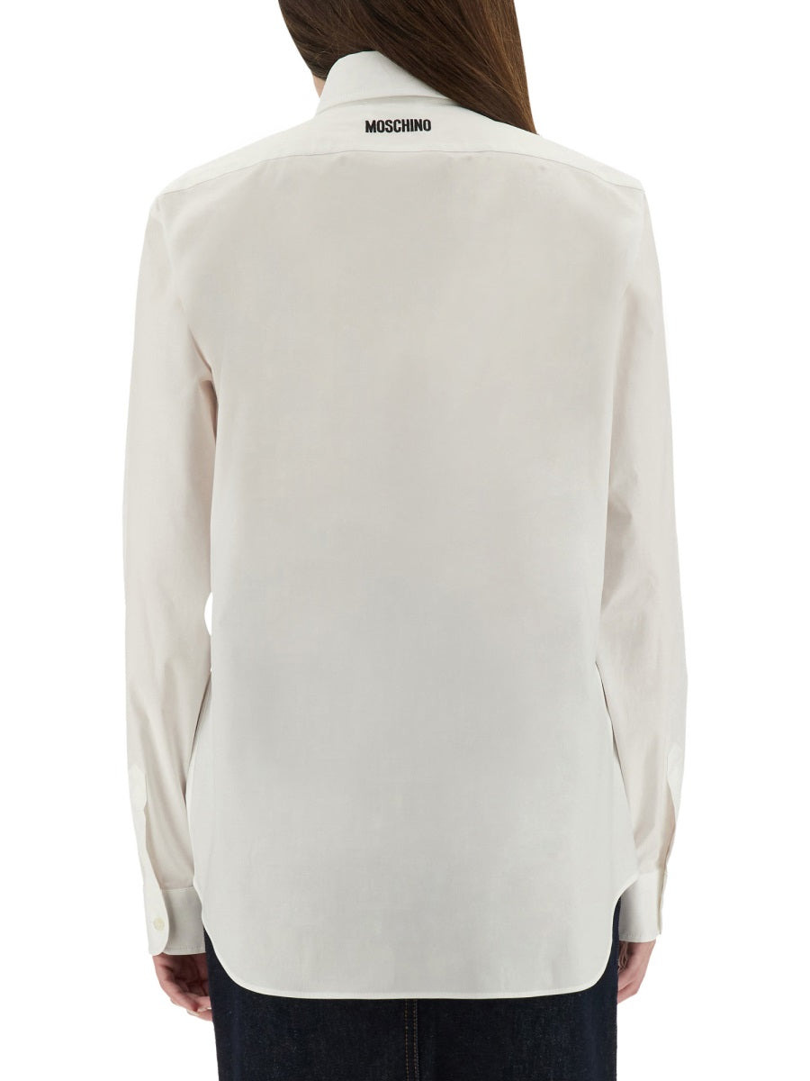 Shirt With "Goose" Embroidery - 3