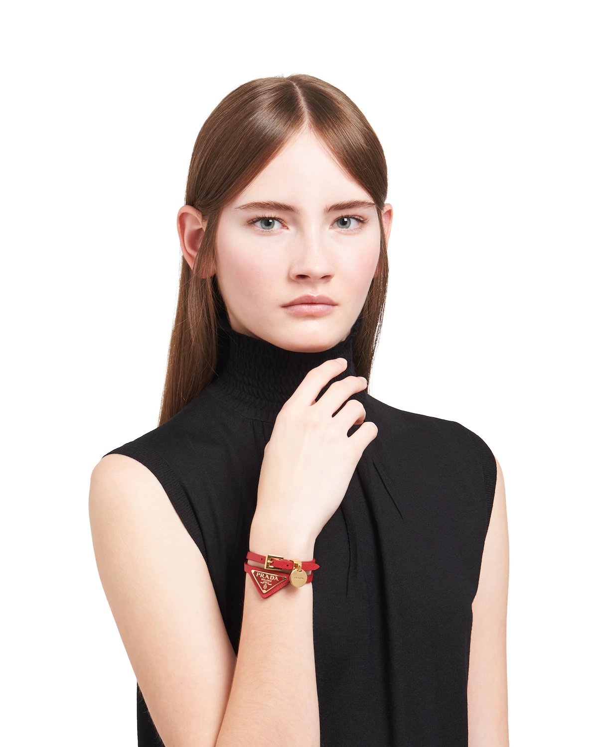 Saffiano leather bracelet - 2