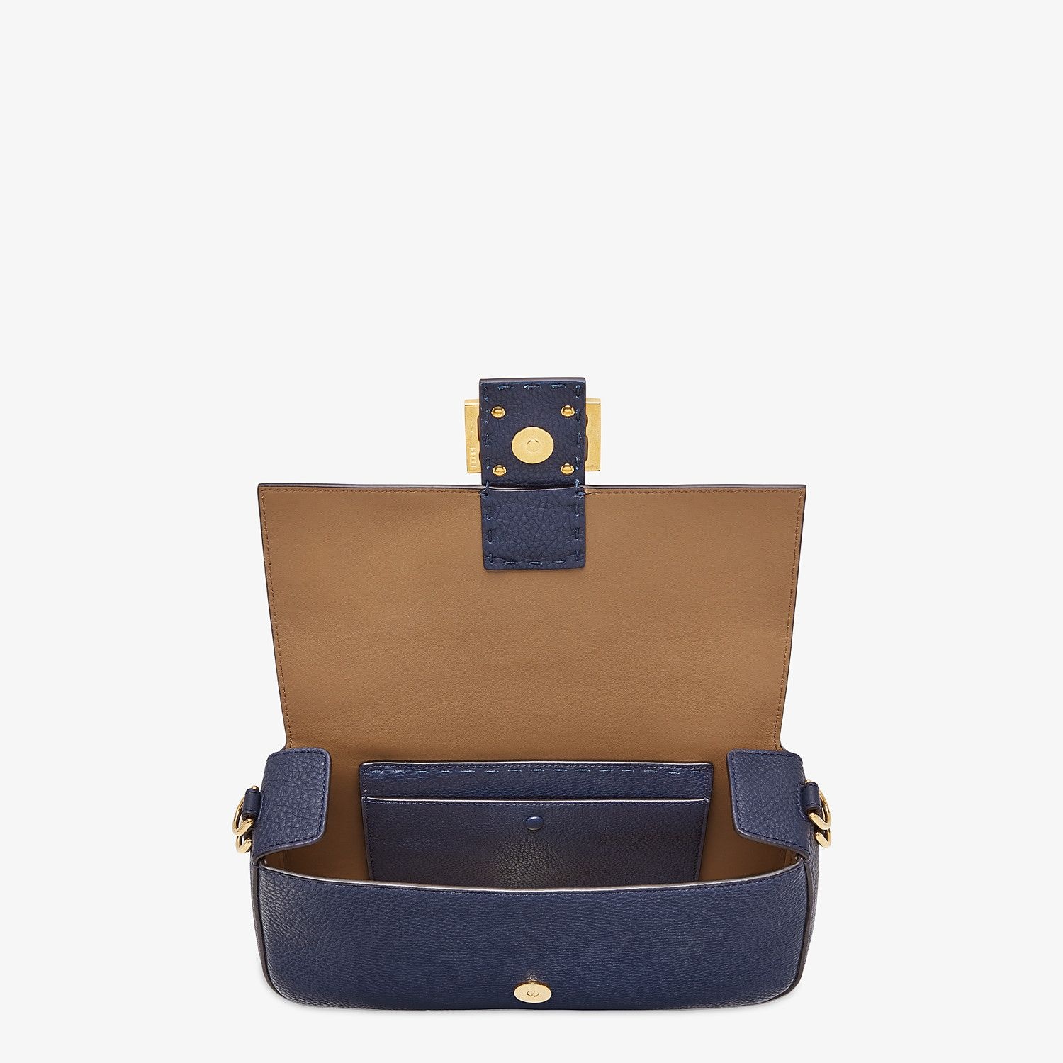 Blue leather bag - 5