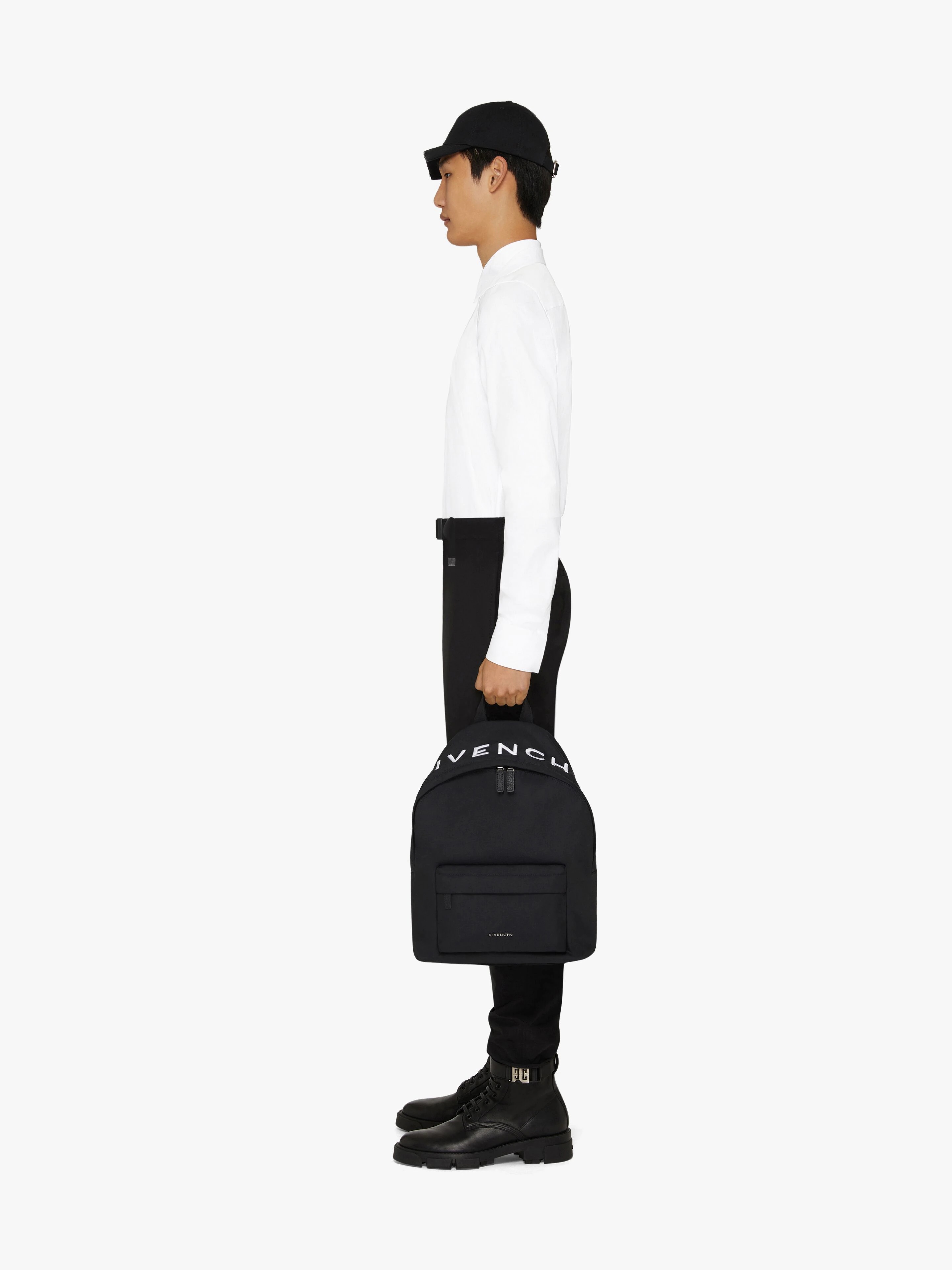 SHIRT IN POPLIN WITH U-LOCK HARNESS - 3