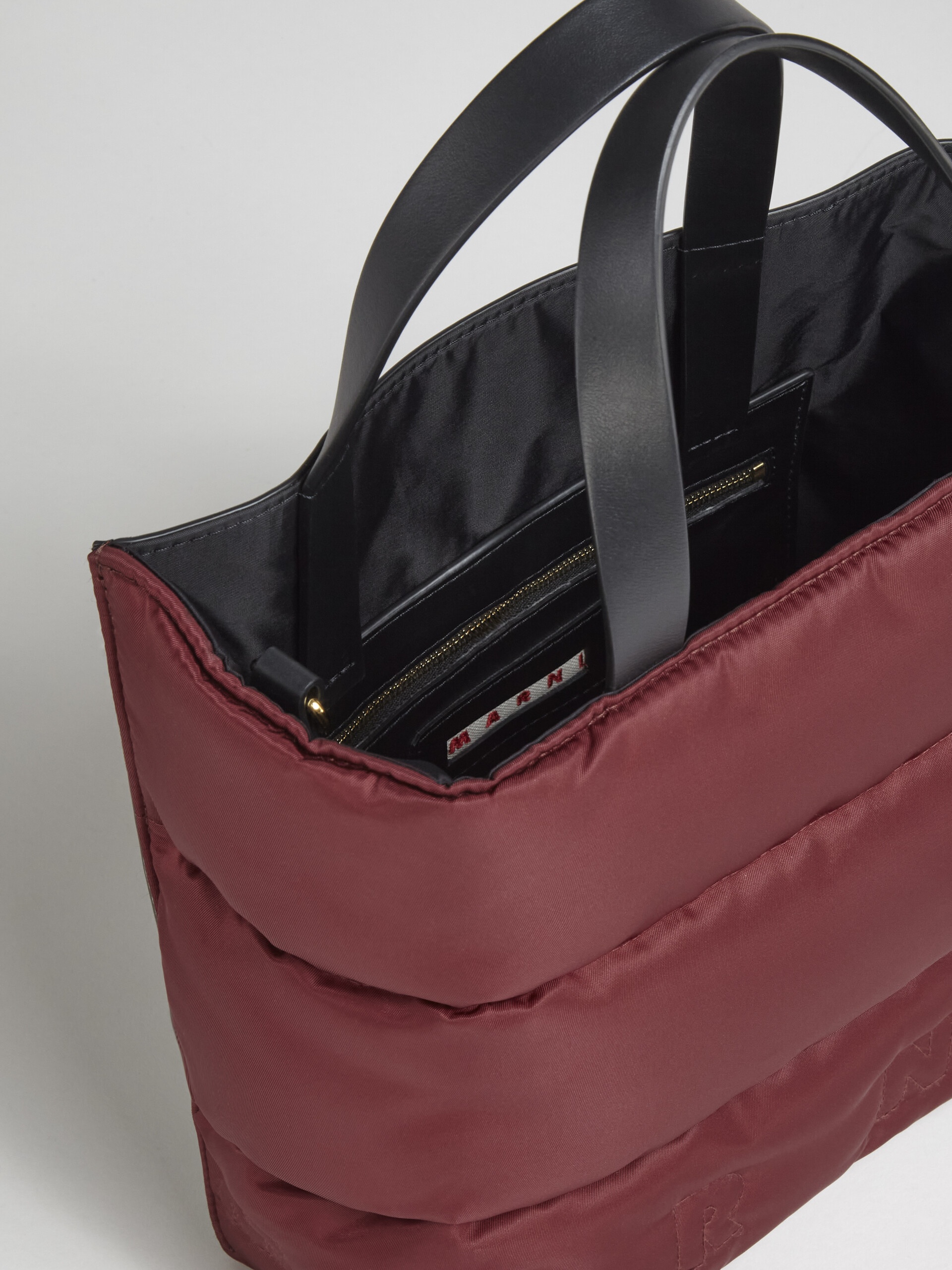 MUSEO SOFT SMALL BAG IN RED NYLON - 4