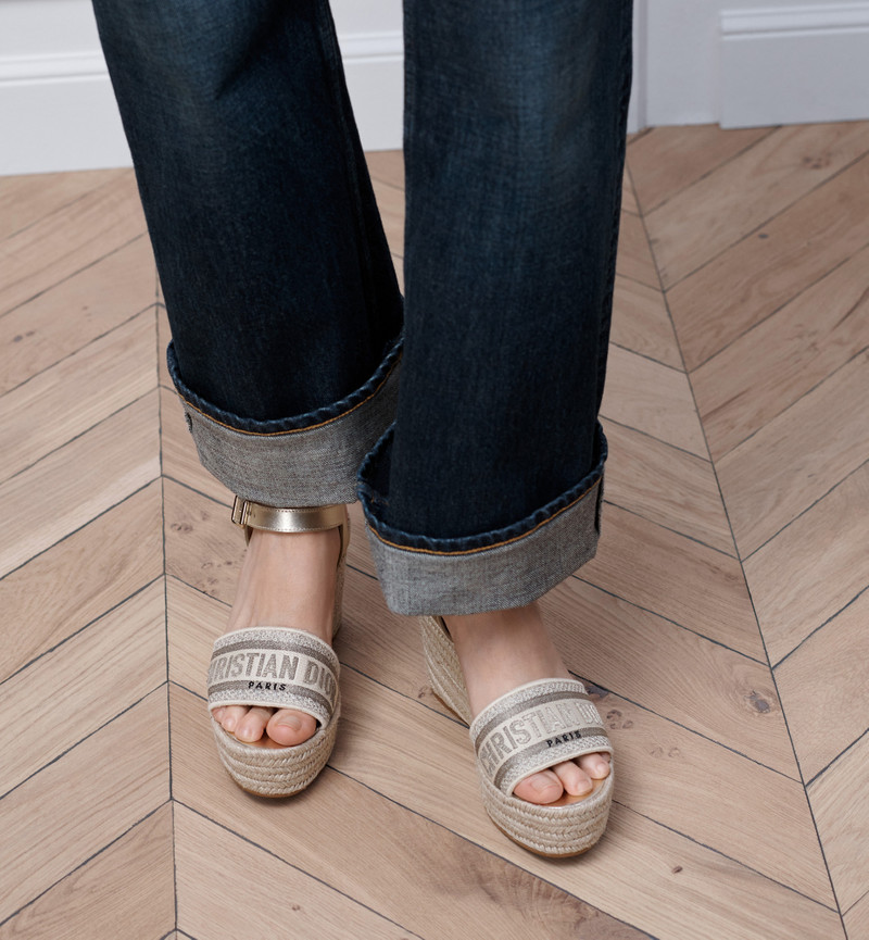 Dior Or Dway Wedge Sandal 2