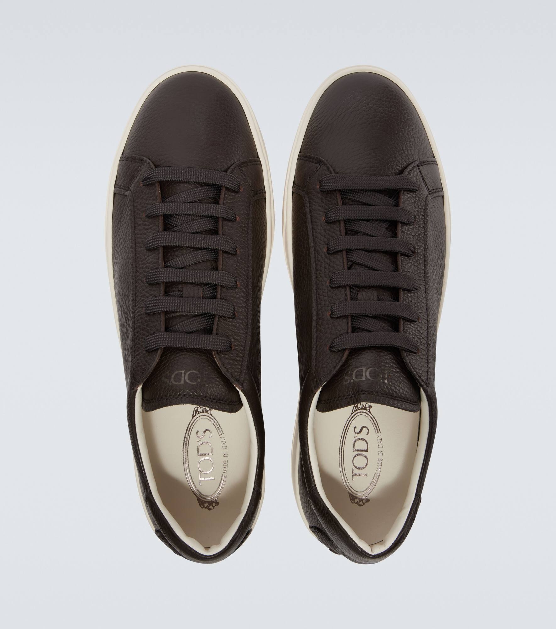 Leather sneakers - 4