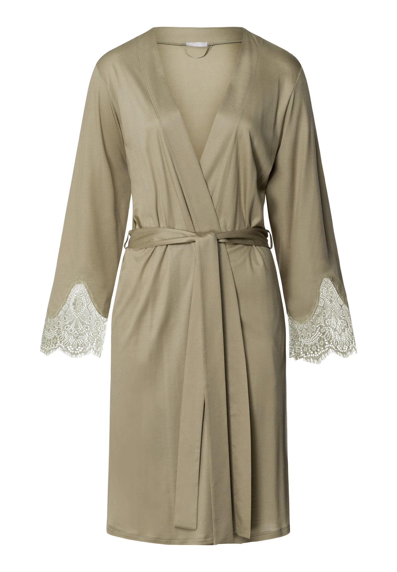 Melia Scalloped Lace Tencel™ Robe - 1