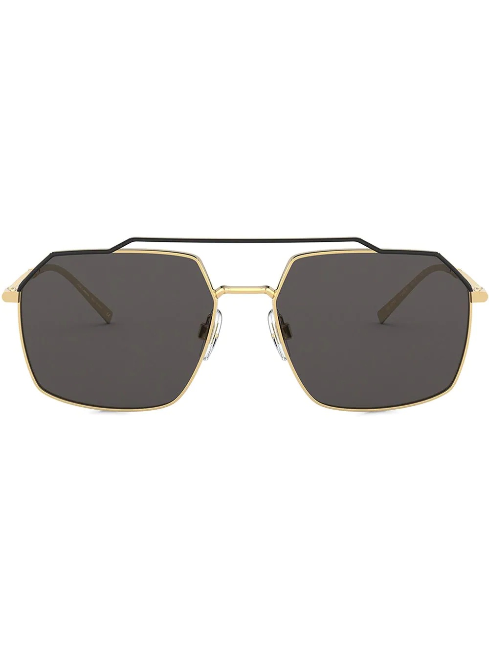 aviator-frame sunglasses - 1