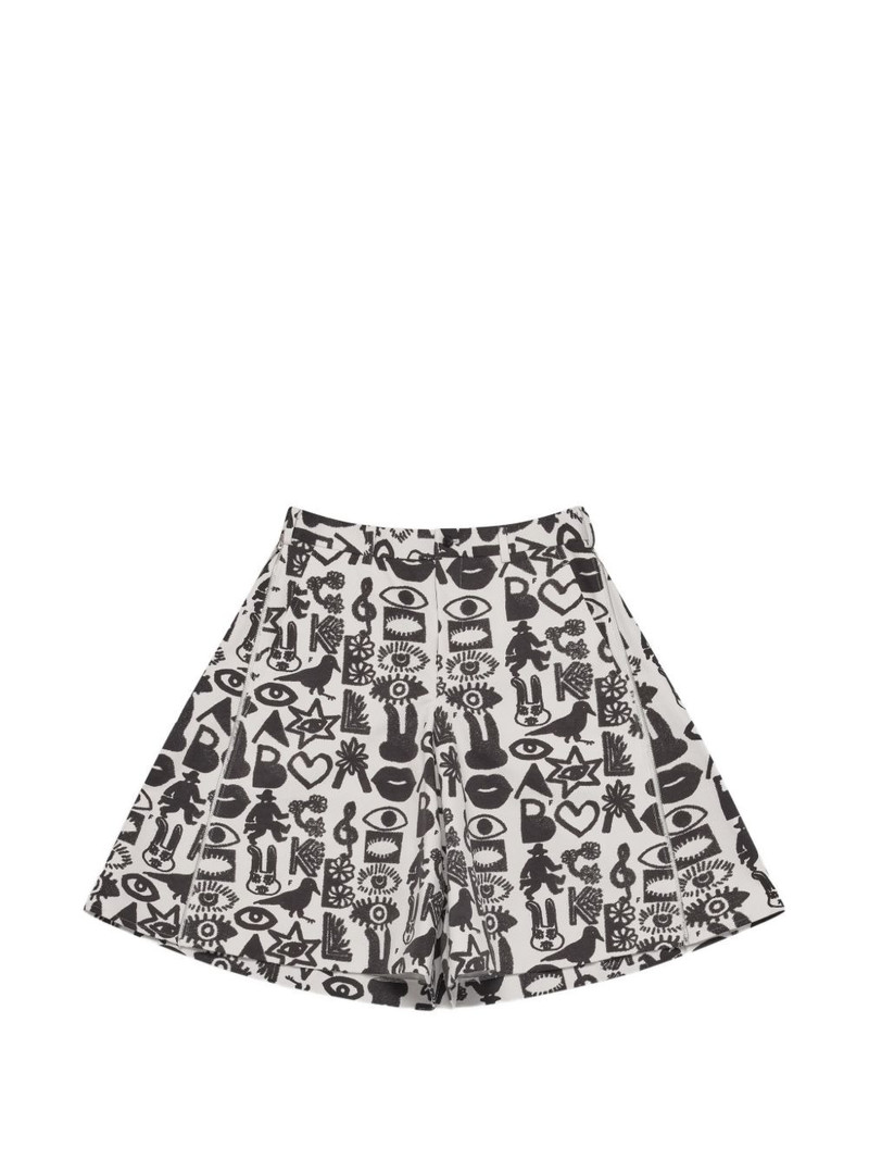 printed shorts 1