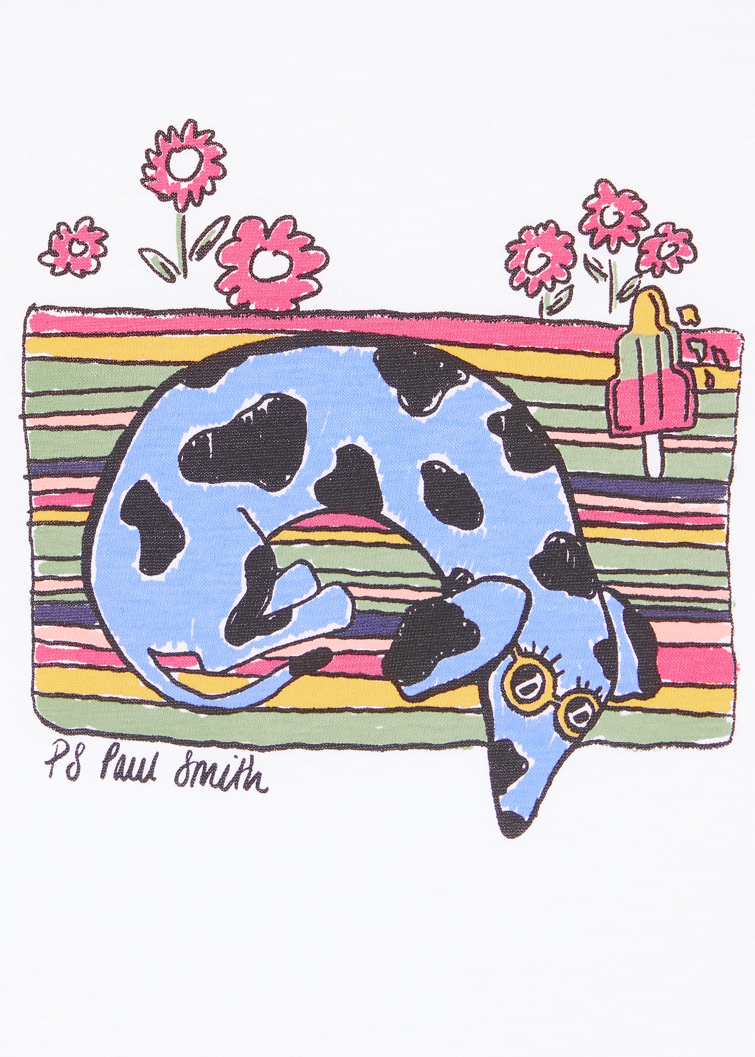 Women's 'Dog Hug' Print T-Shirt - 2