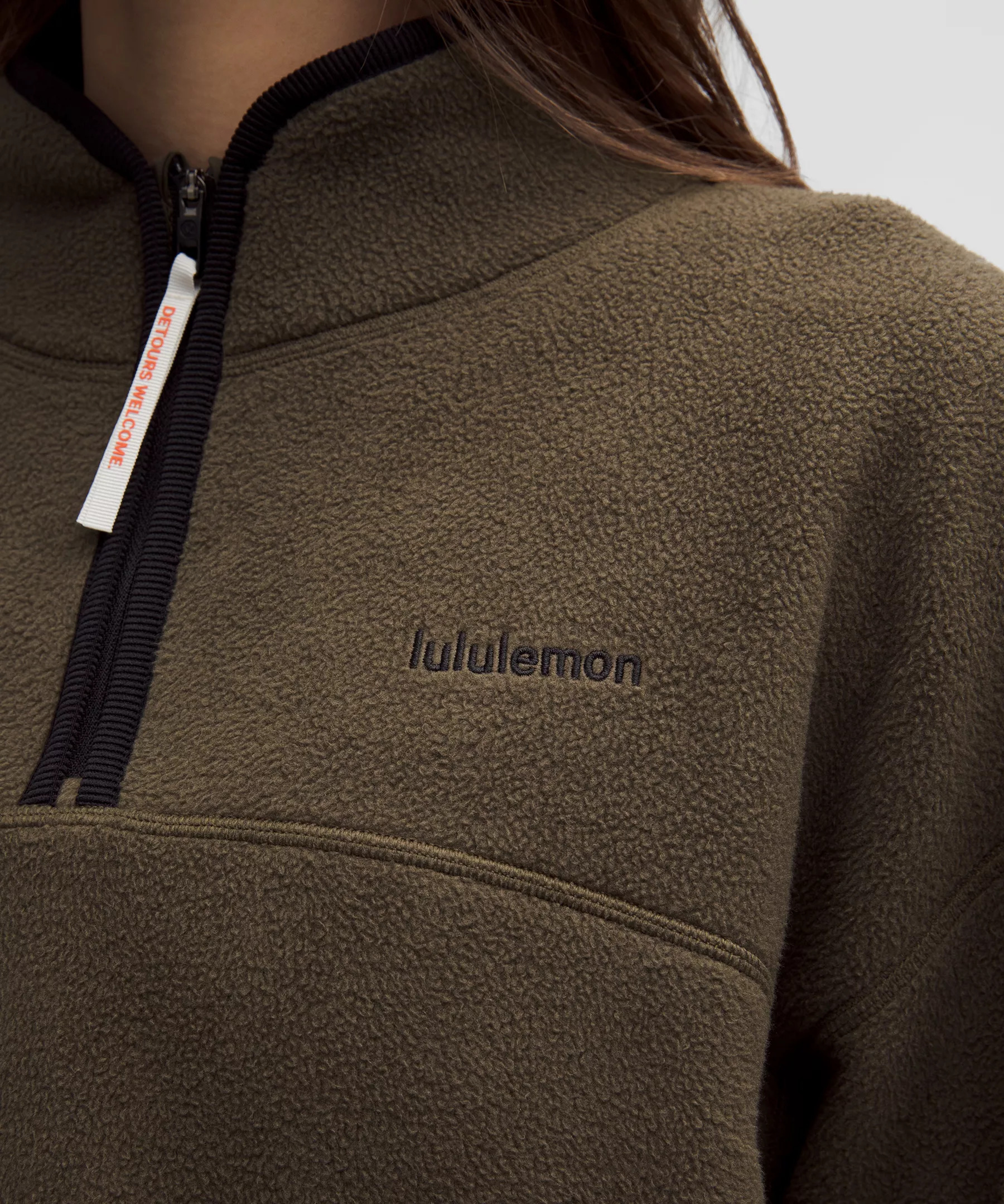Tumbled Fleece Half-Zip Jacket - 8