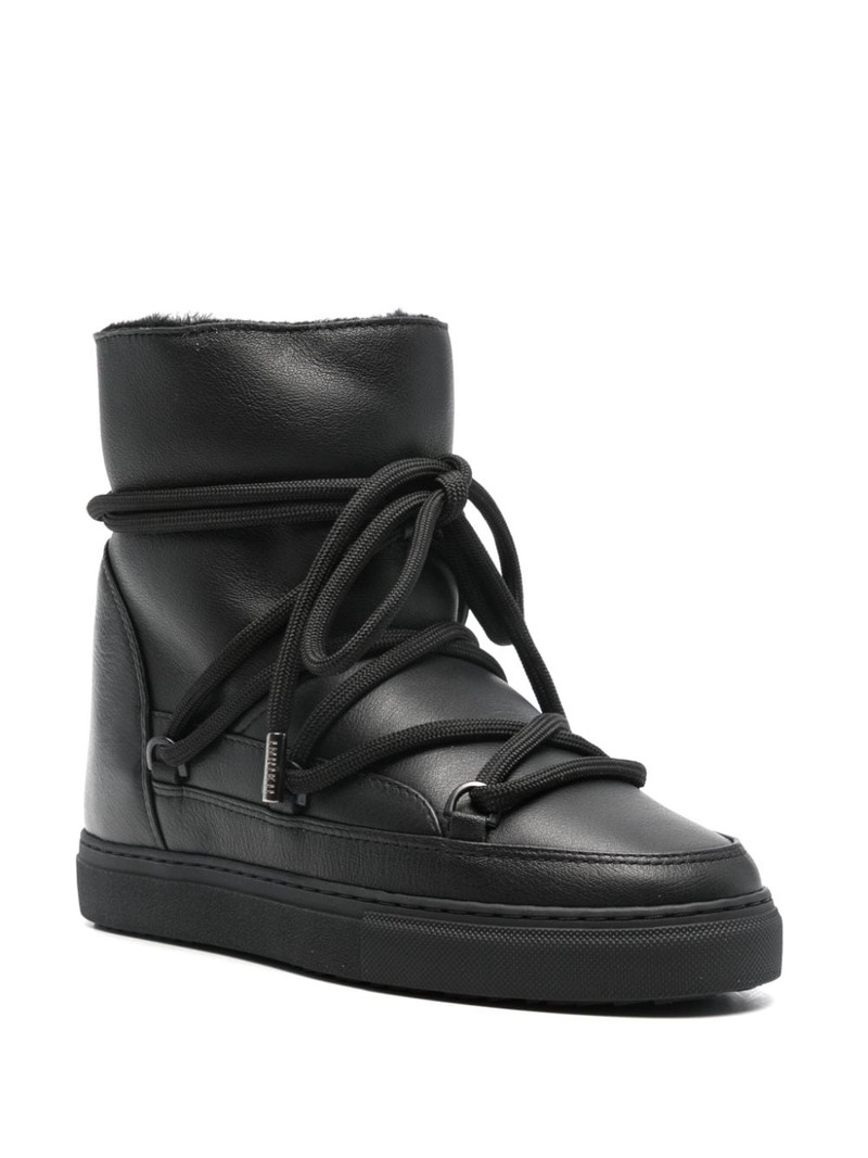 INUIKII Full leather sneaker boots outlook