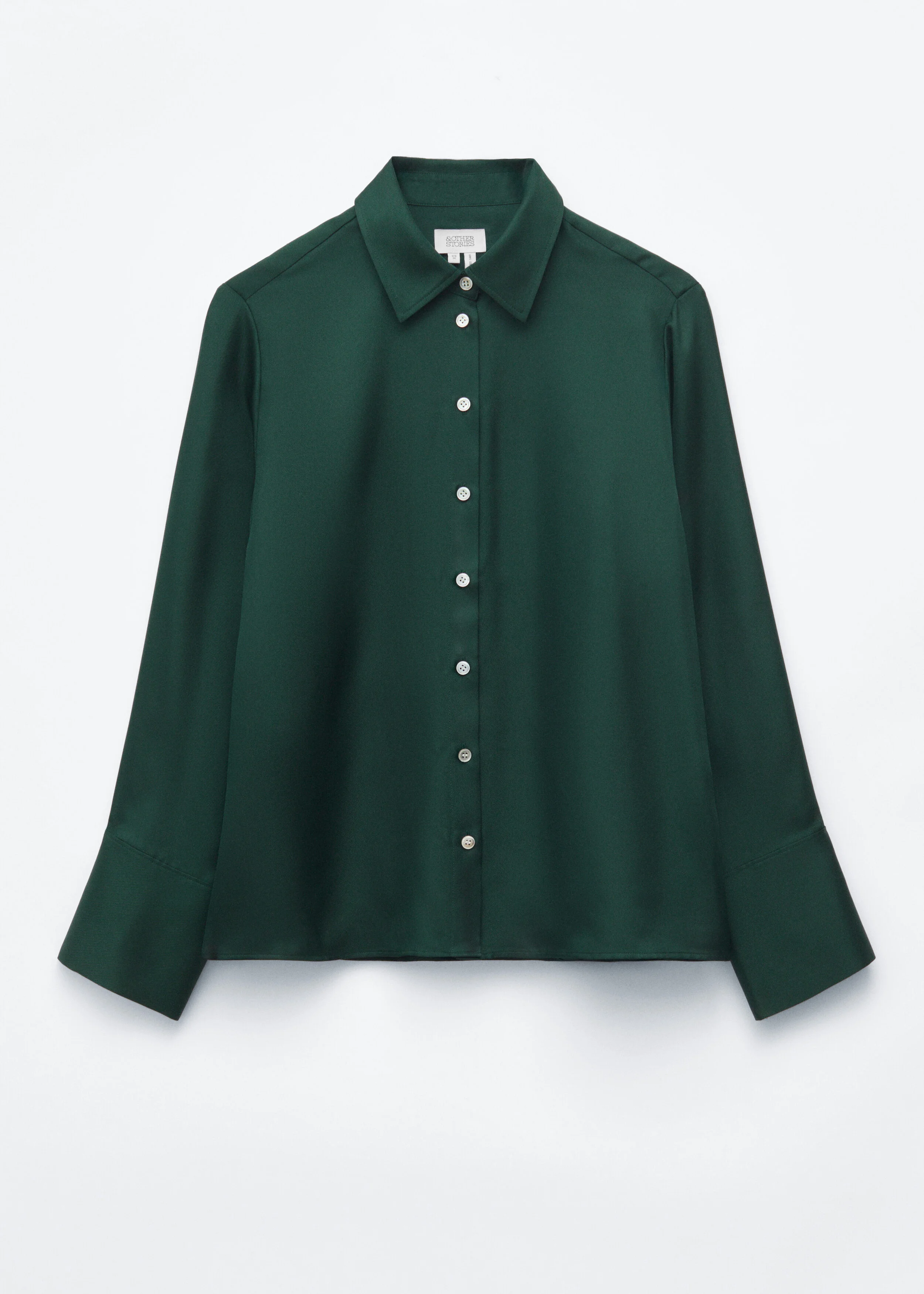 Relaxed Silk Shirt - 1