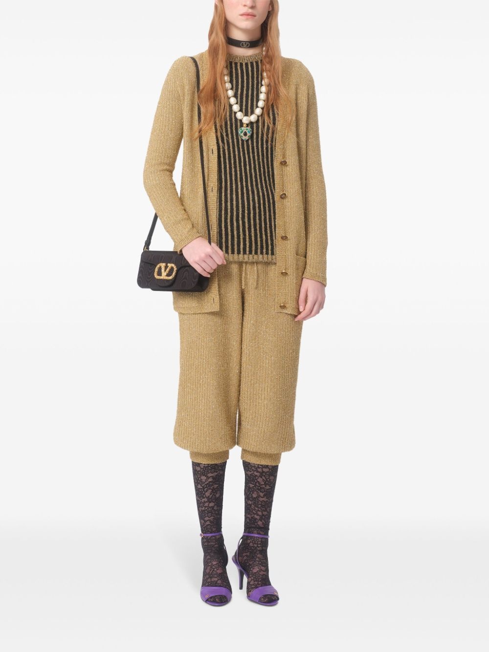 Lurex cardigan - 2