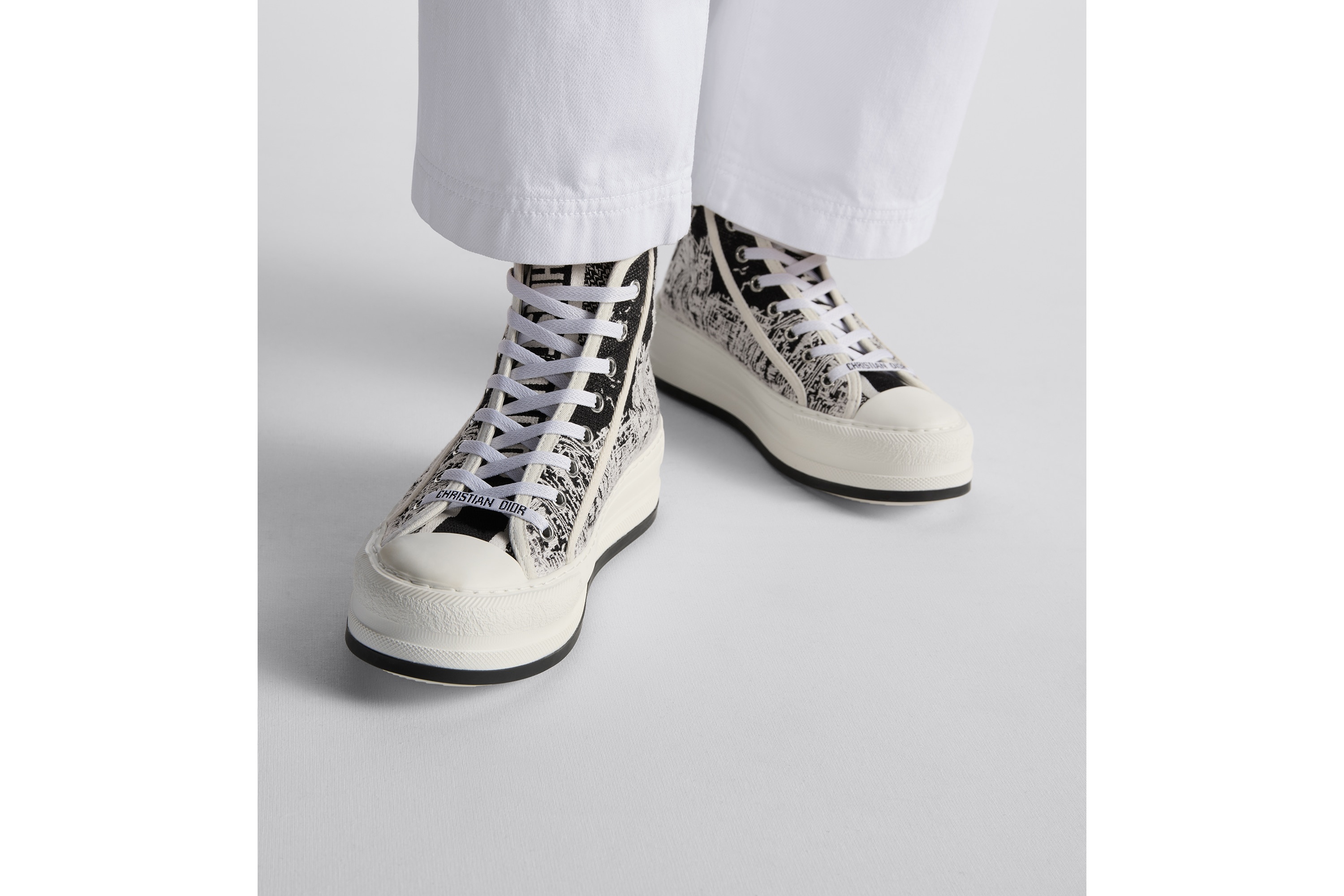 Walk'n'Dior High-Top Platform Sneaker - 2
