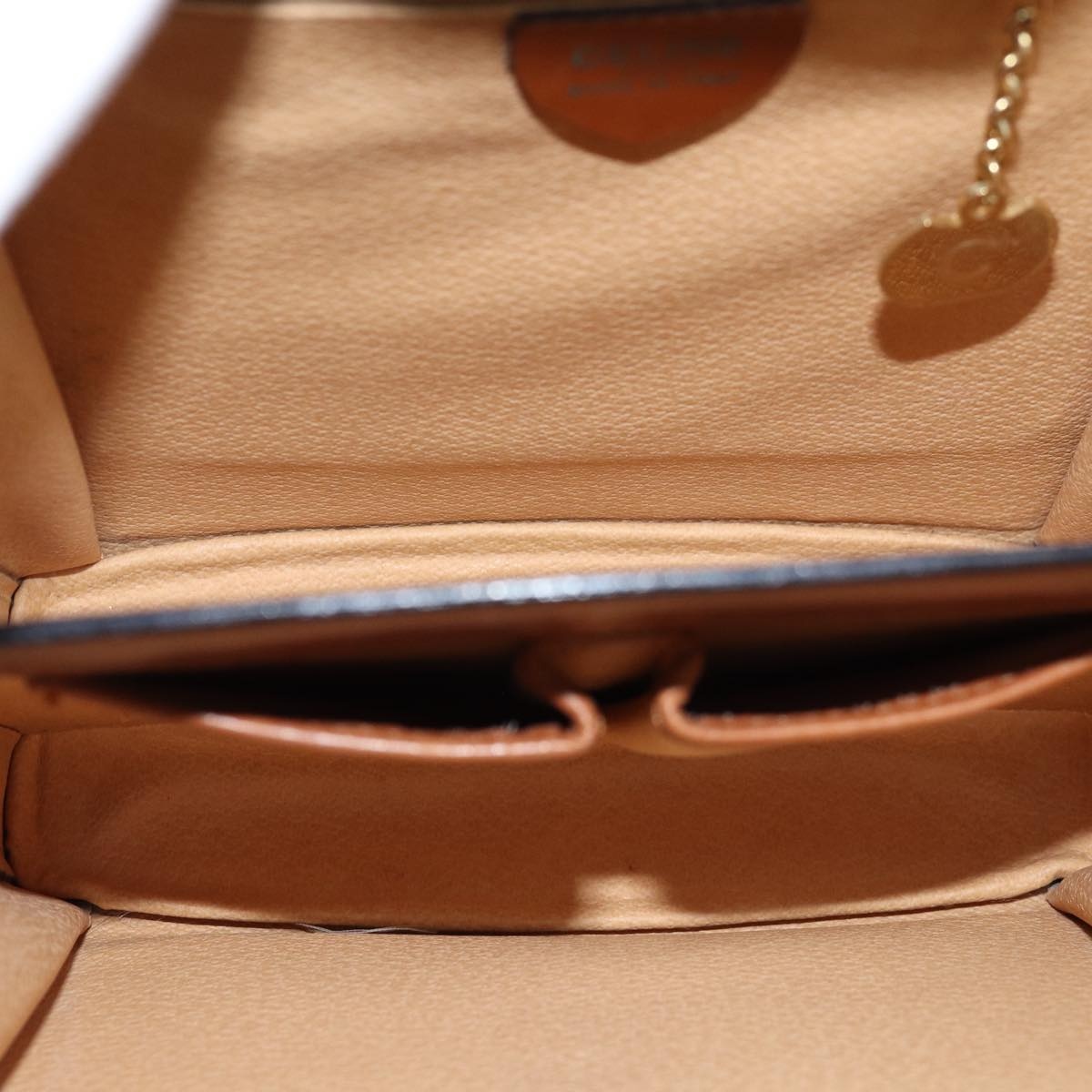 CELINE Hand Bag Leather Brown - 11