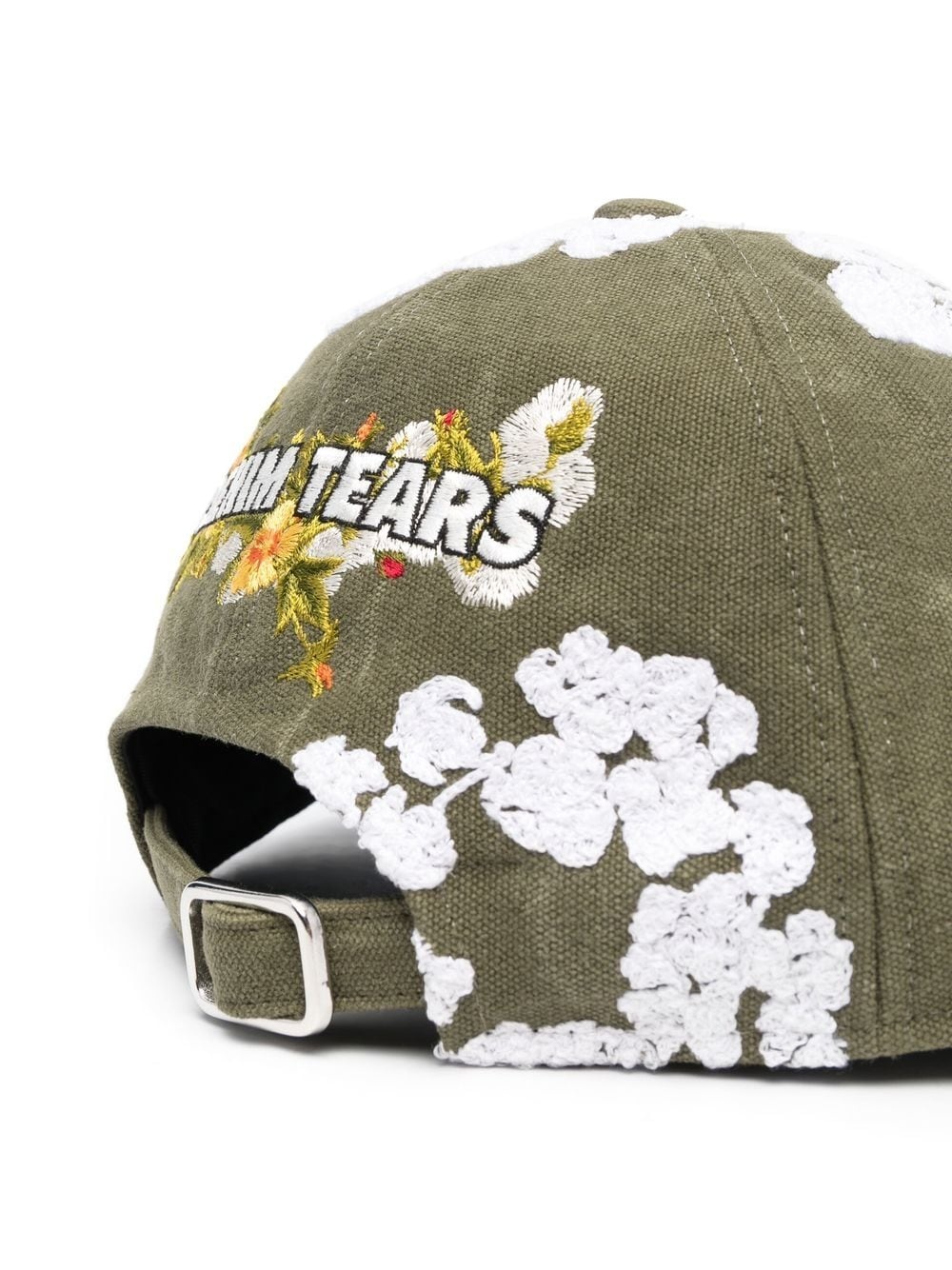 embroidered-detail logo cap - 2