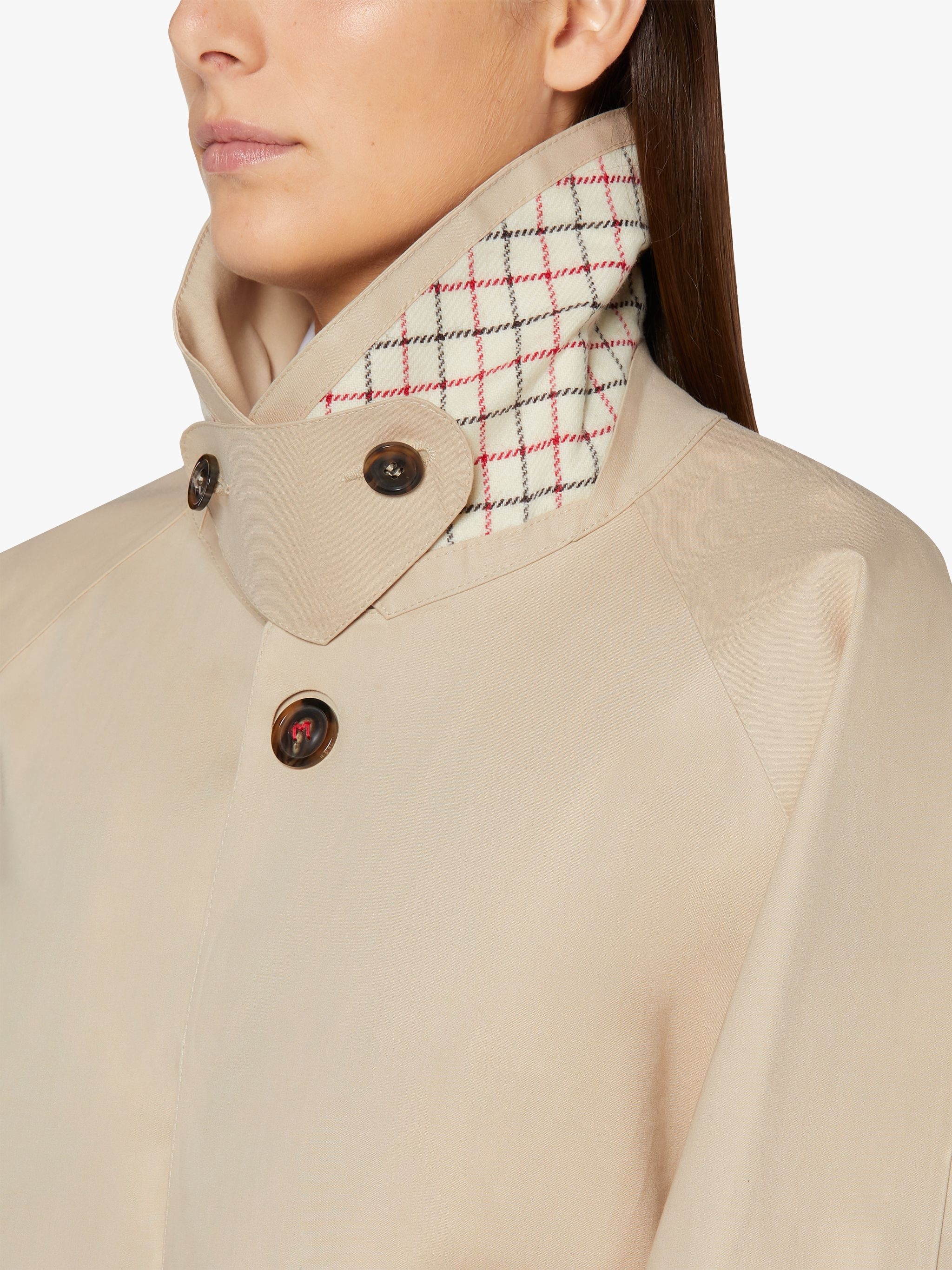 MAISON MARGIELA PUTTY BONDED COTTON OVERSIZED ICONIC COAT - 5
