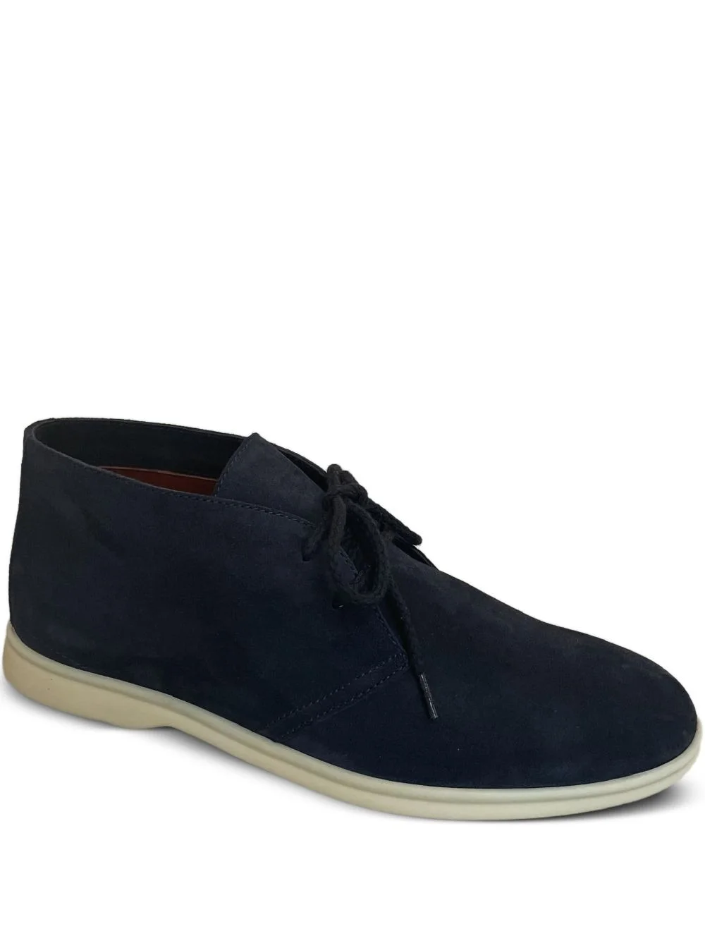 suede lace-up boots - 1
