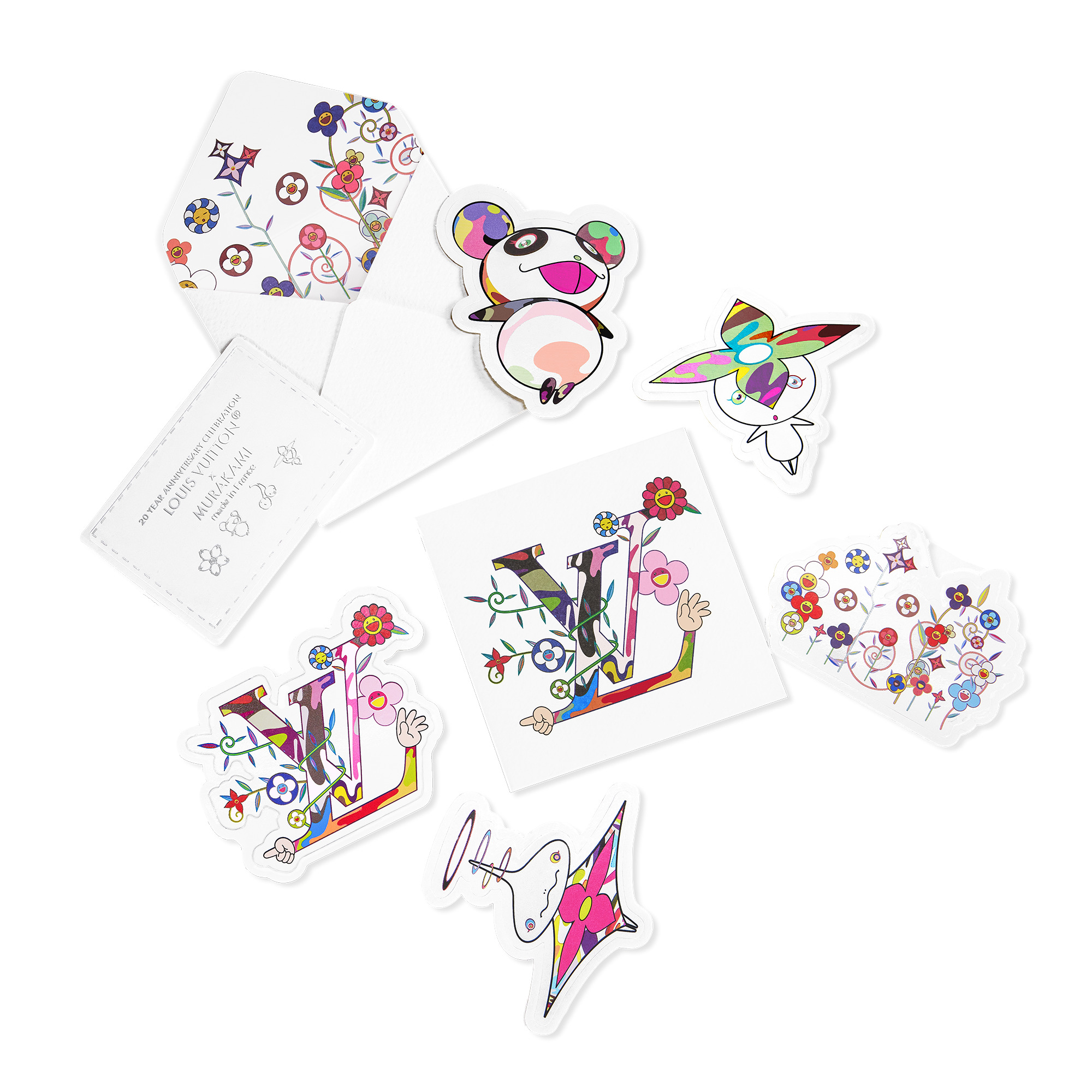 LV x TM Superflat Panda Key Holder - 4