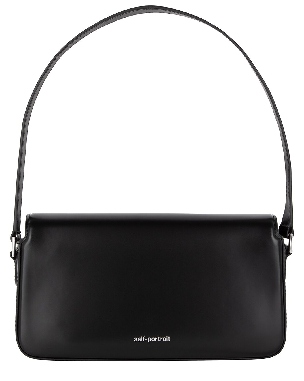 Self-Portrait Bow-Detail Leather Crossbody - 2