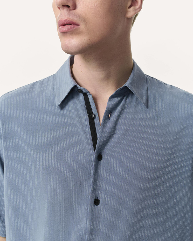 rag & bone Relaxed Fit Dalton Dobby Striped Shirt outlook