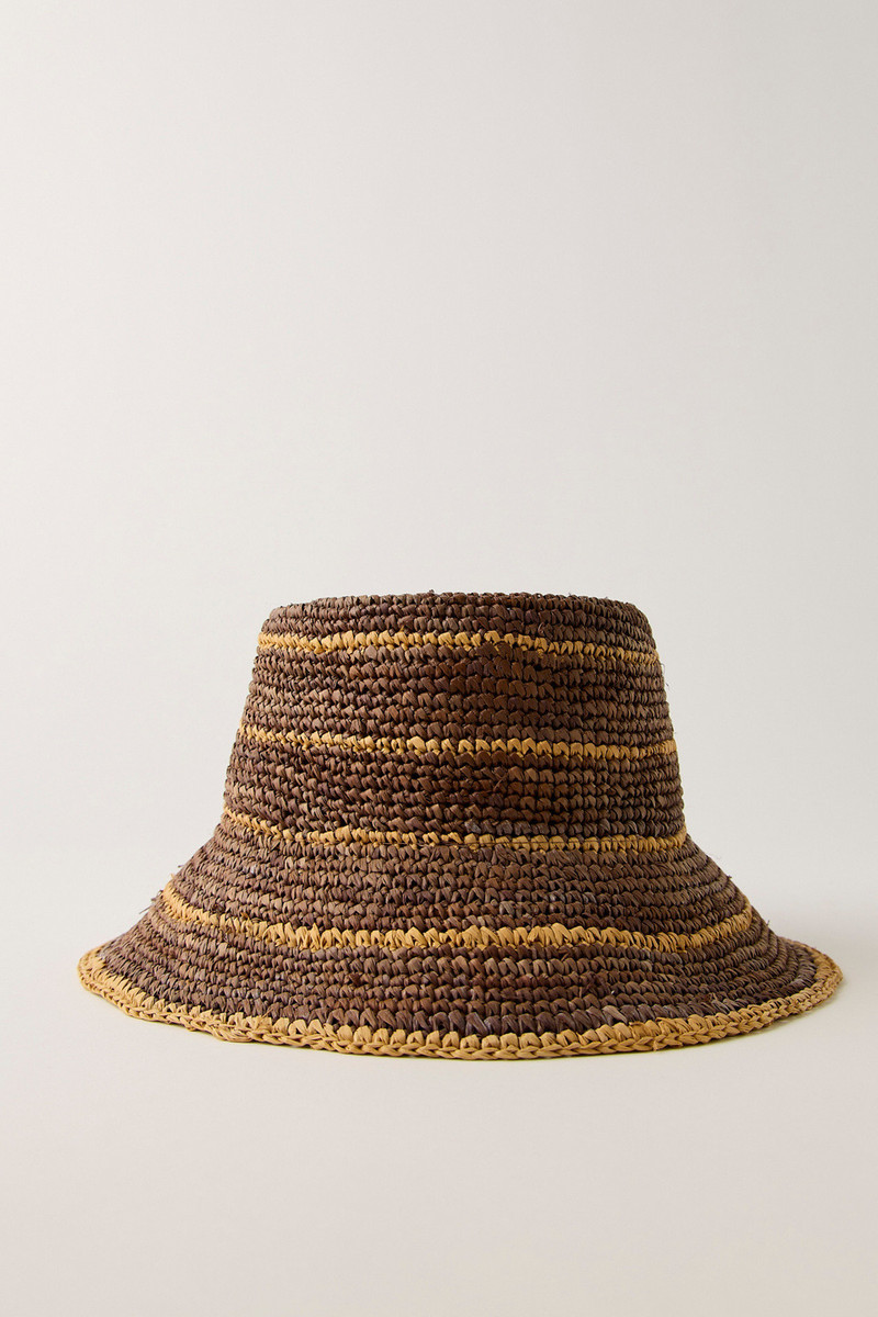 Aneta Rafia Bucket Hat 3