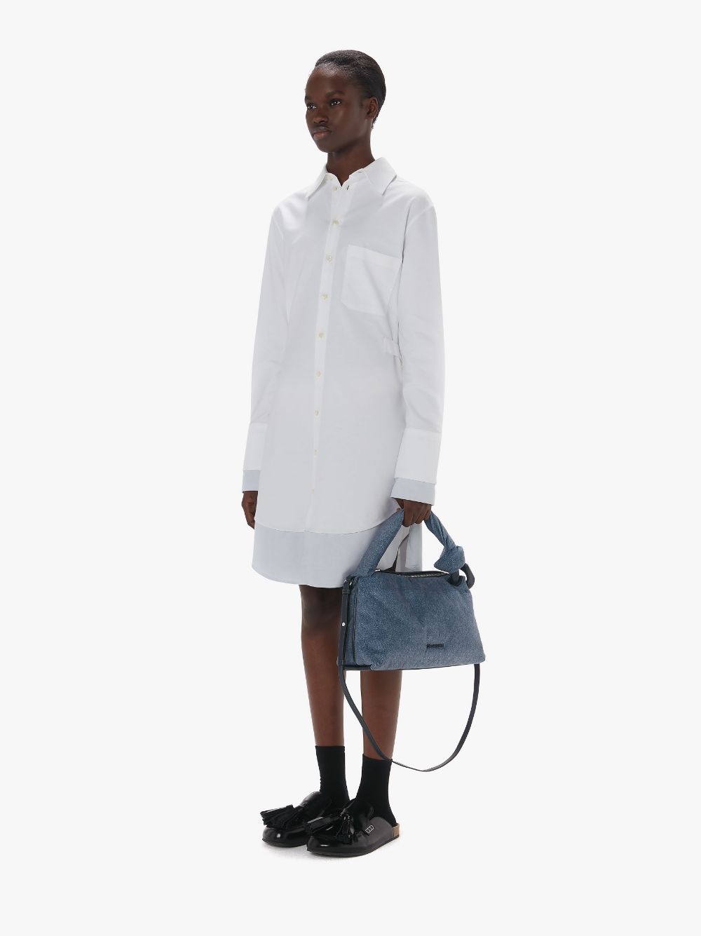 DOUBLE SHIRT DRESS - 4