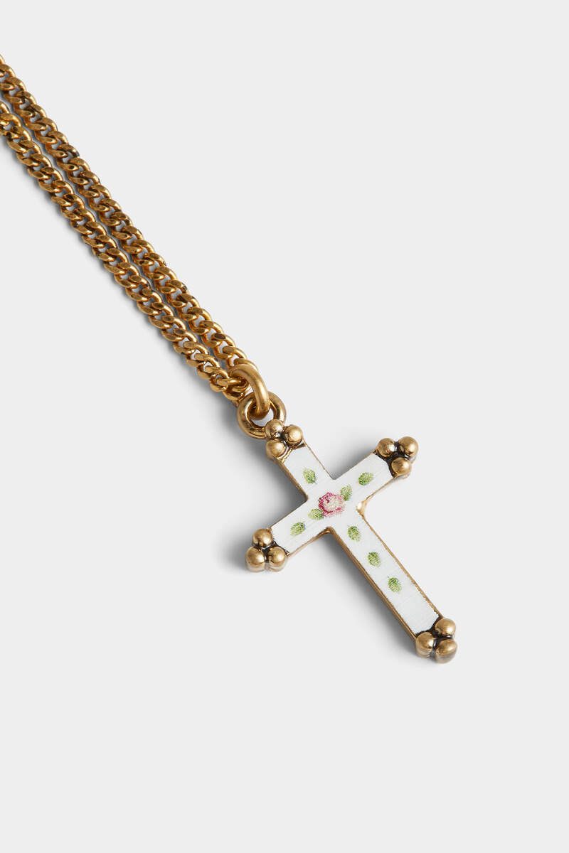 VINTAGE CROSS NECKLACE - 4