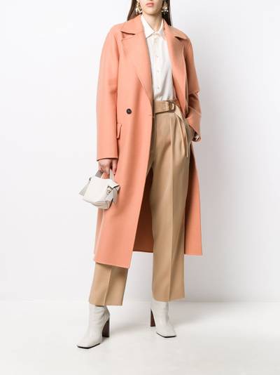 Jil Sander cashmere double-breasted peacoat outlook